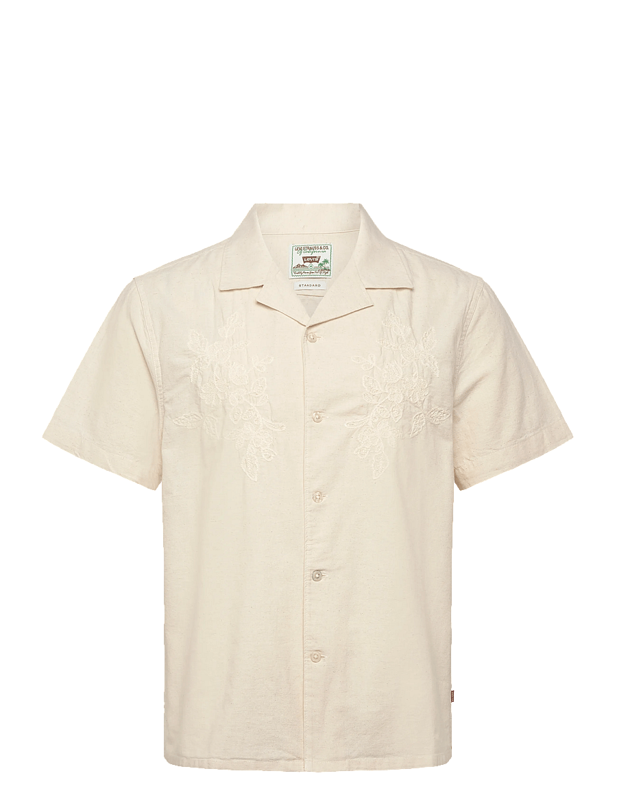 Levi's® - SUNSET NO PKT CAMP STANDARD OA - krótki rękaw - neutrals - 1