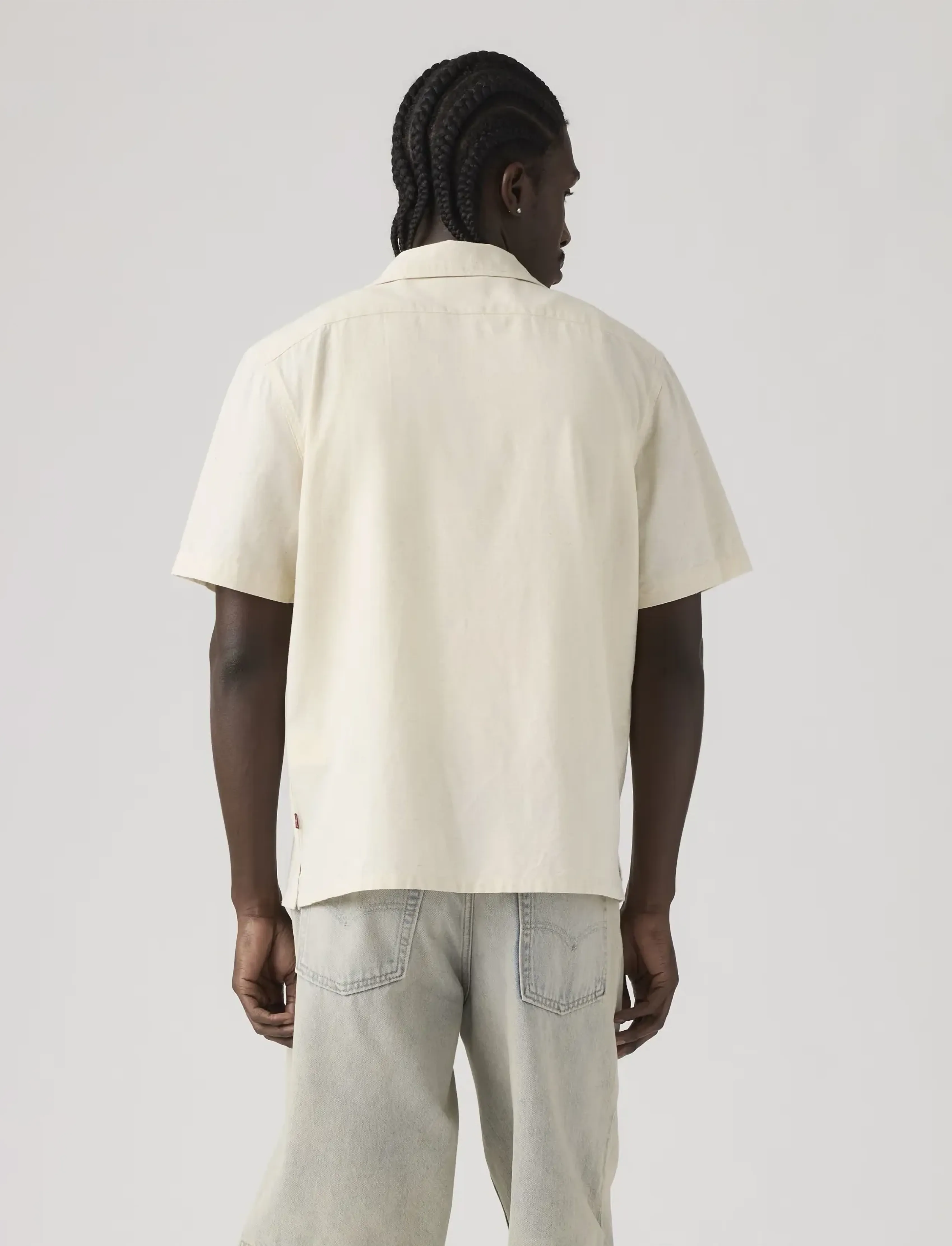 Levi's® - SUNSET NO PKT CAMP STANDARD OA - kortærmede skjorter - neutrals - 3