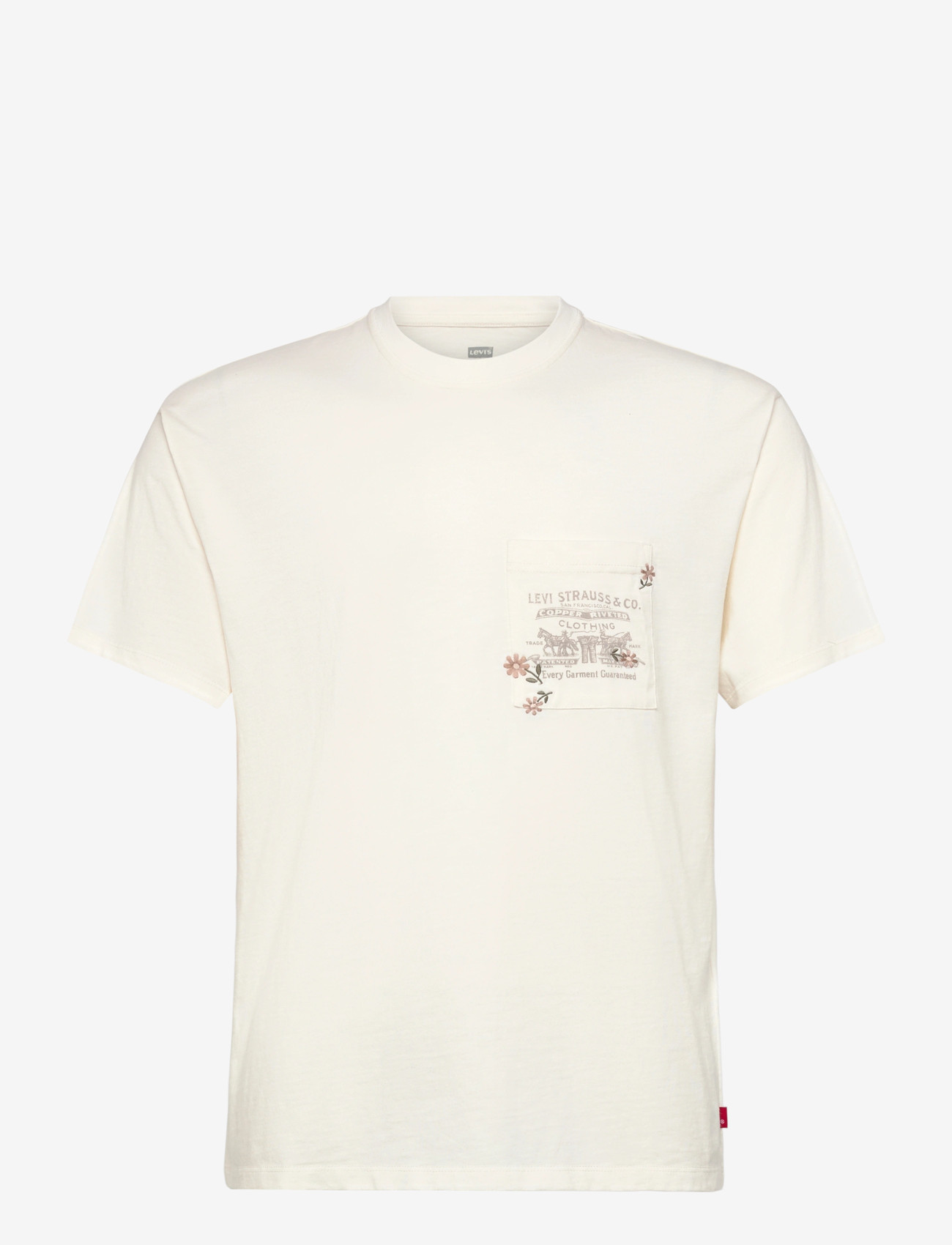 Levi's® - GRAPHIC VINTAGE FIT POCKET TEE - kortærmede t-shirts - whites - 1