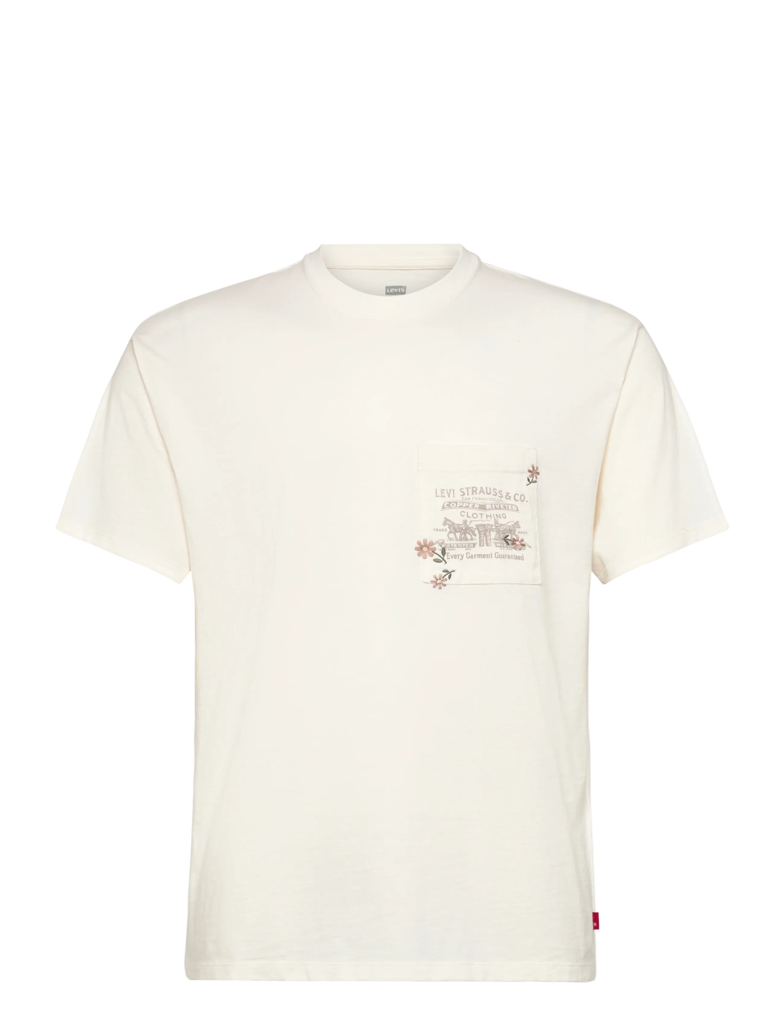 Levi's® GRAPHIC VINTAGE FIT POCKET TEE - Näytä kaikki - WHITES / cream