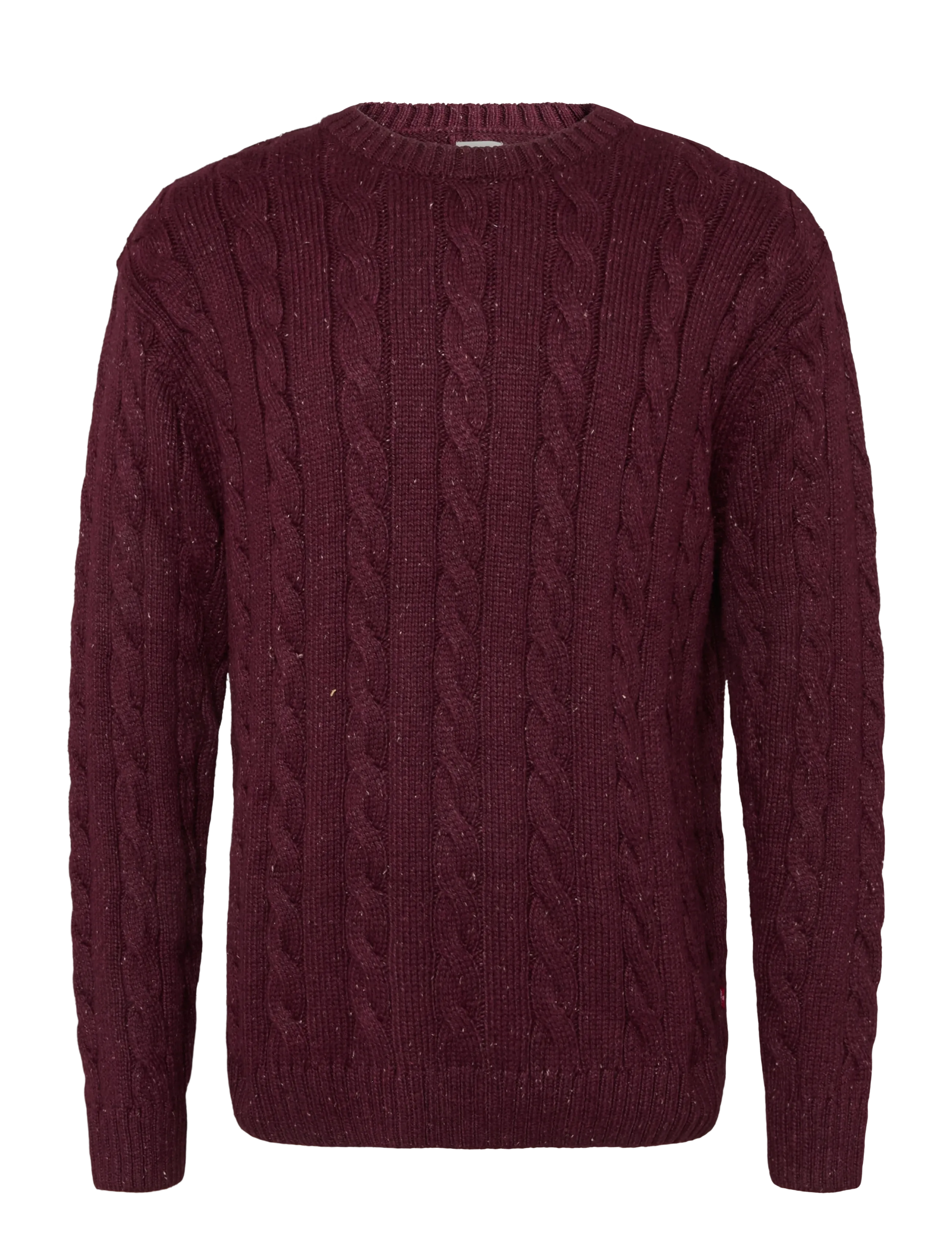Levi's® LAUREL CREW CABLE NEPS HOT CHO - Kleidung - BROWNS / brown