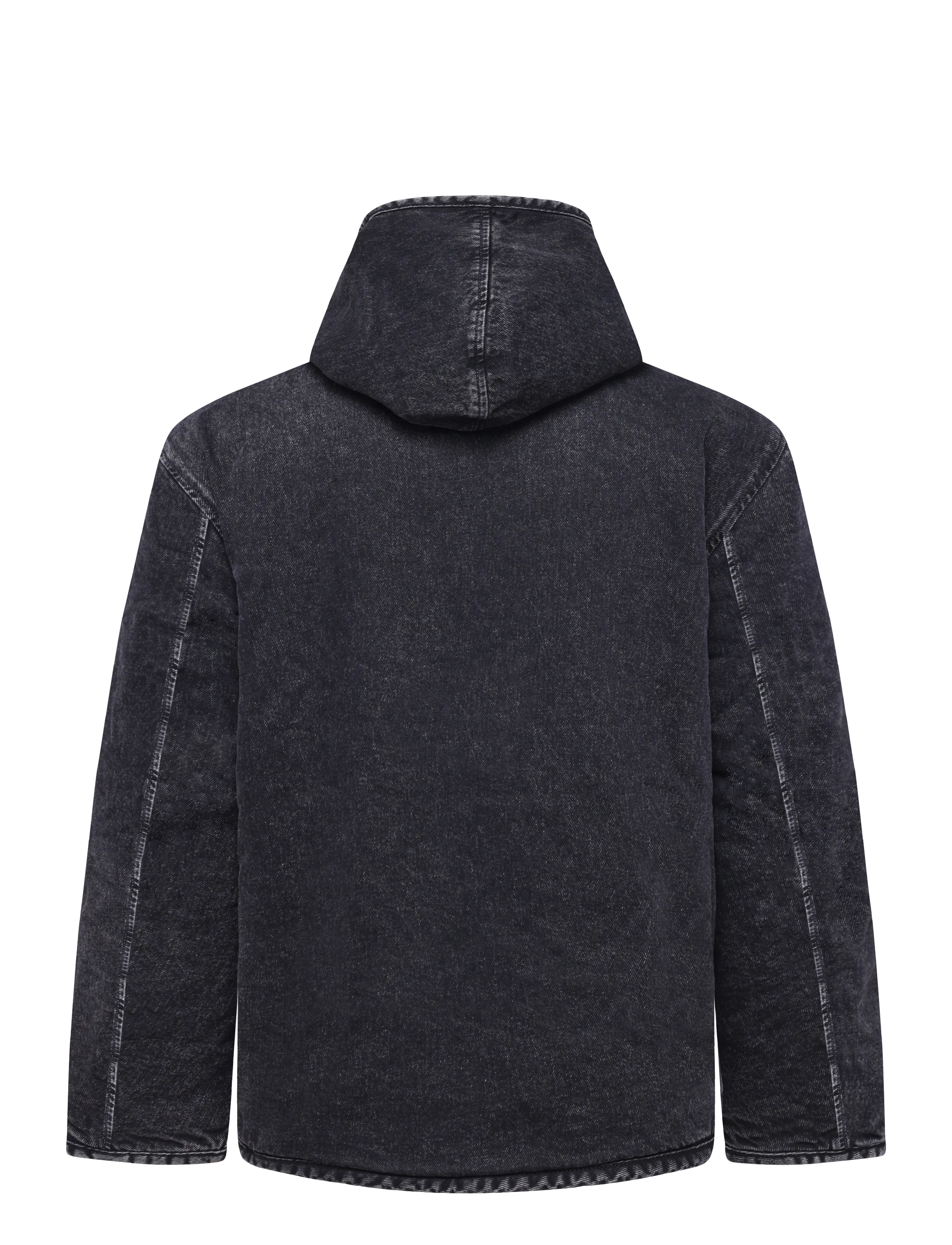 Levi's® - DECK HOODIE SHERPA JACKET A NI - forede denimjakker - blacks - 1