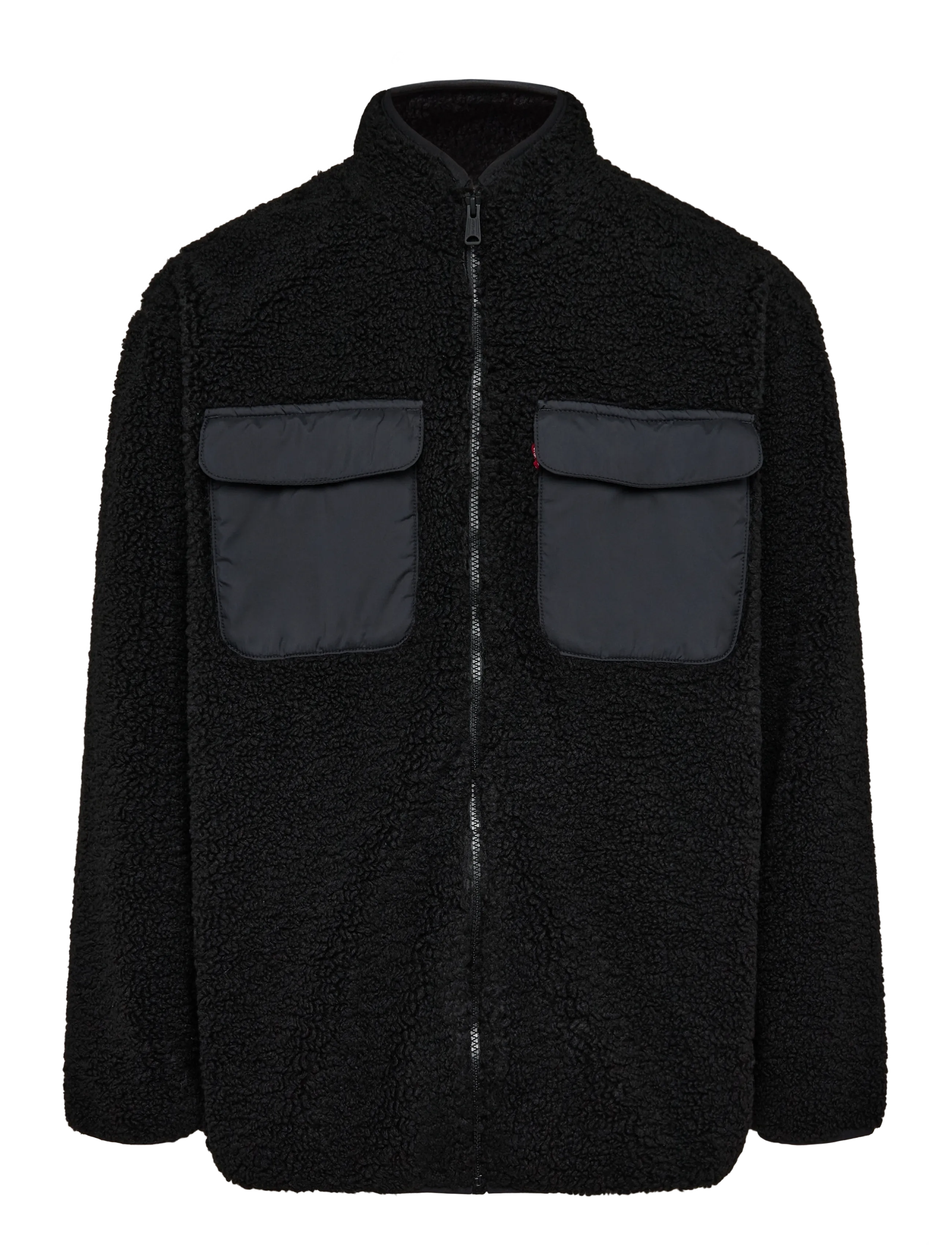 Levi's® CAMPO SHERPA JACKET JET BLACK - Kleidung - BLACKS3 / black