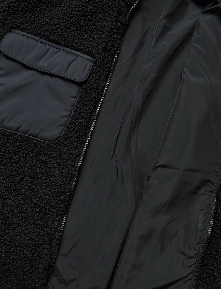Levi's® - CAMPO SHERPA JACKET JET BLACK - hybrid-jacken - blacks - 4