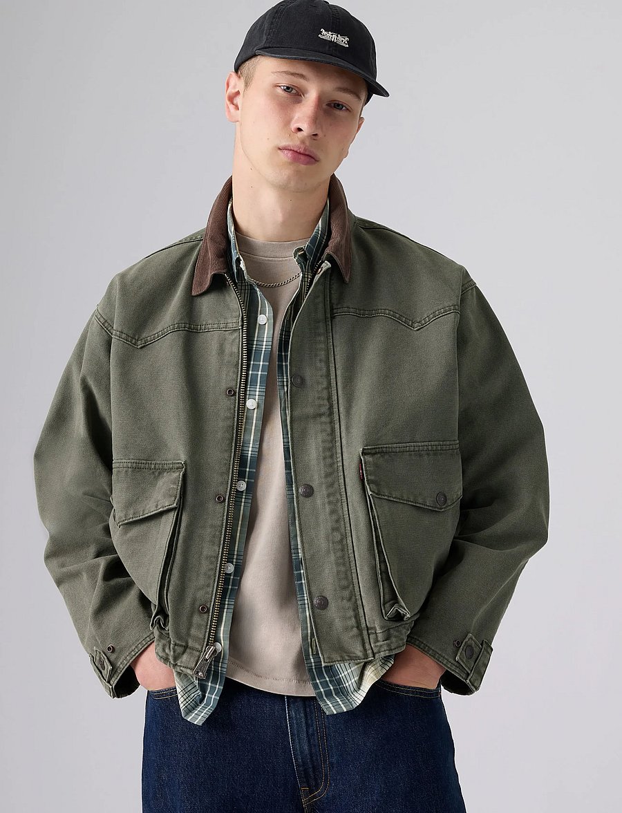 Levi's® - HILLTOP JACKET AT THAT POINT - sügisjoped - greens - 0