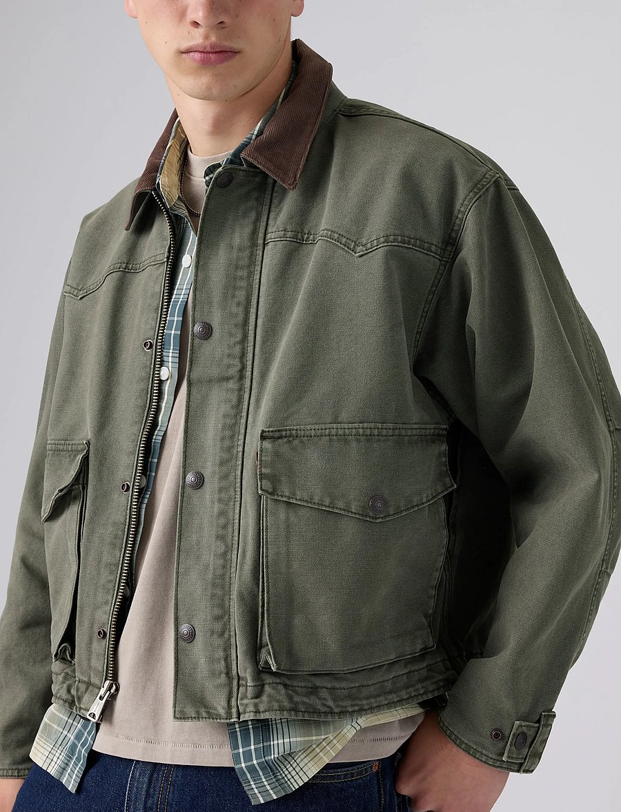 Levi's® - HILLTOP JACKET AT THAT POINT - sügisjoped - greens - 4