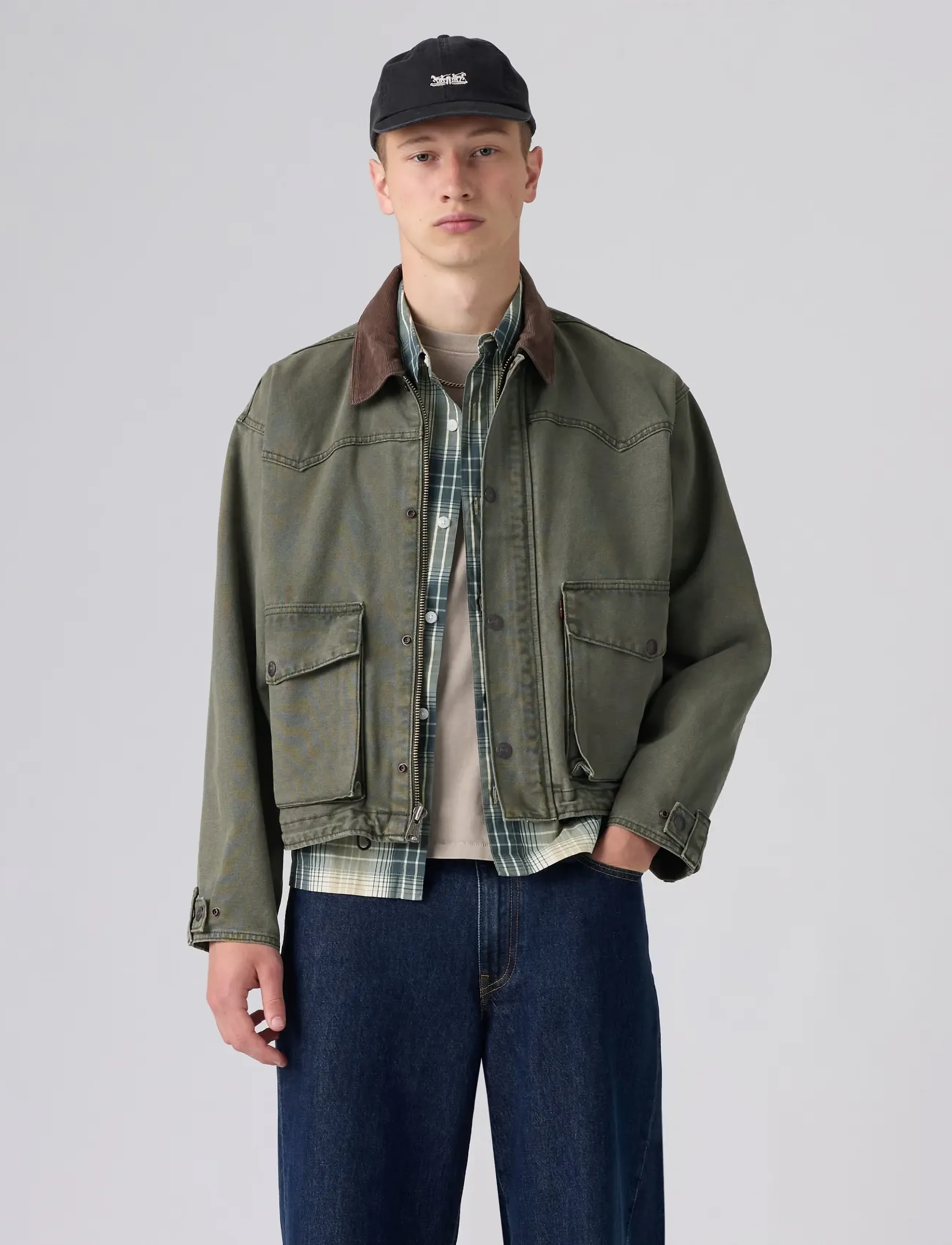 Levi's® - HILLTOP JACKET AT THAT POINT - leichte jacken - greens - 5