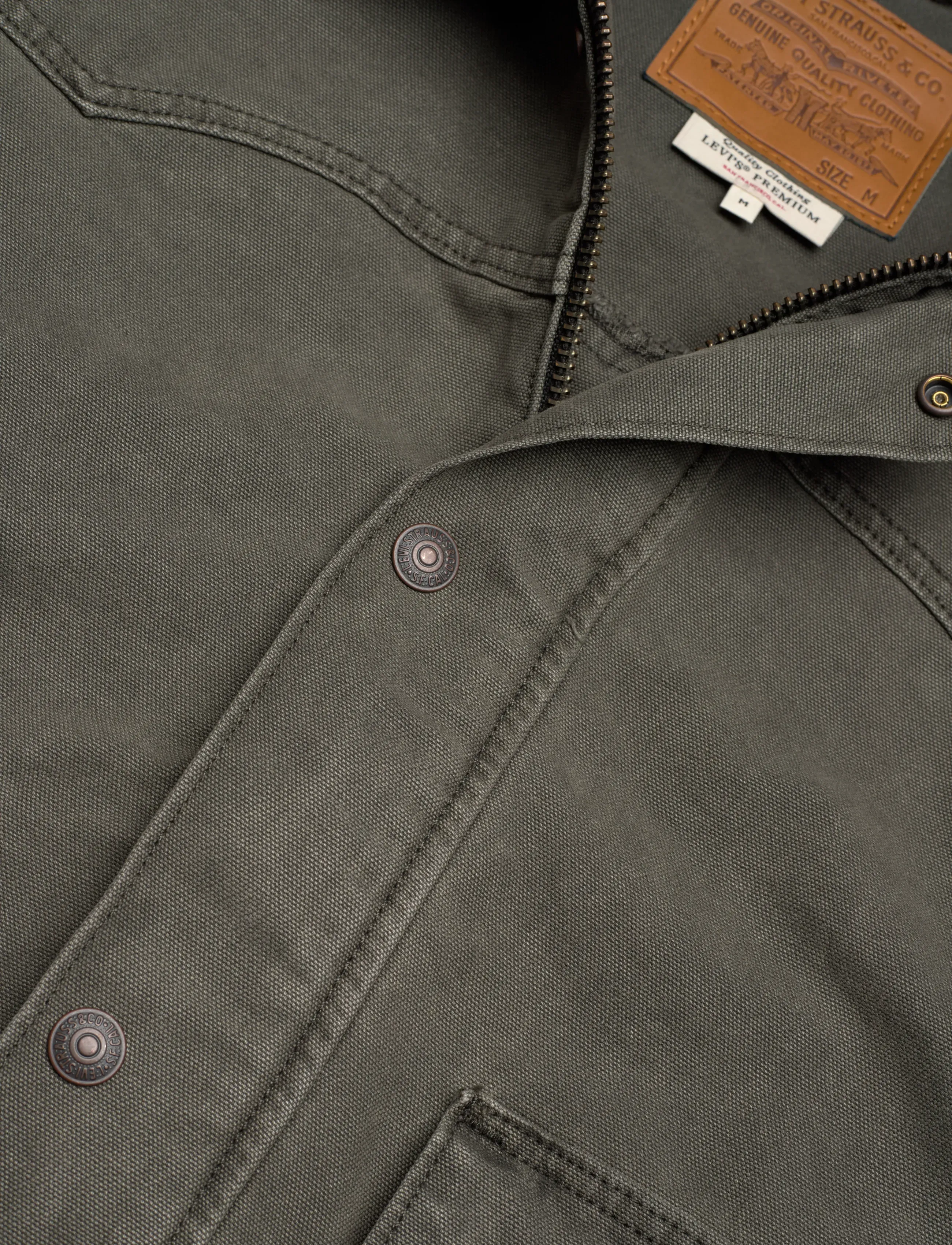 Levi's® - HILLTOP JACKET AT THAT POINT - herbstjacken - greens - 2