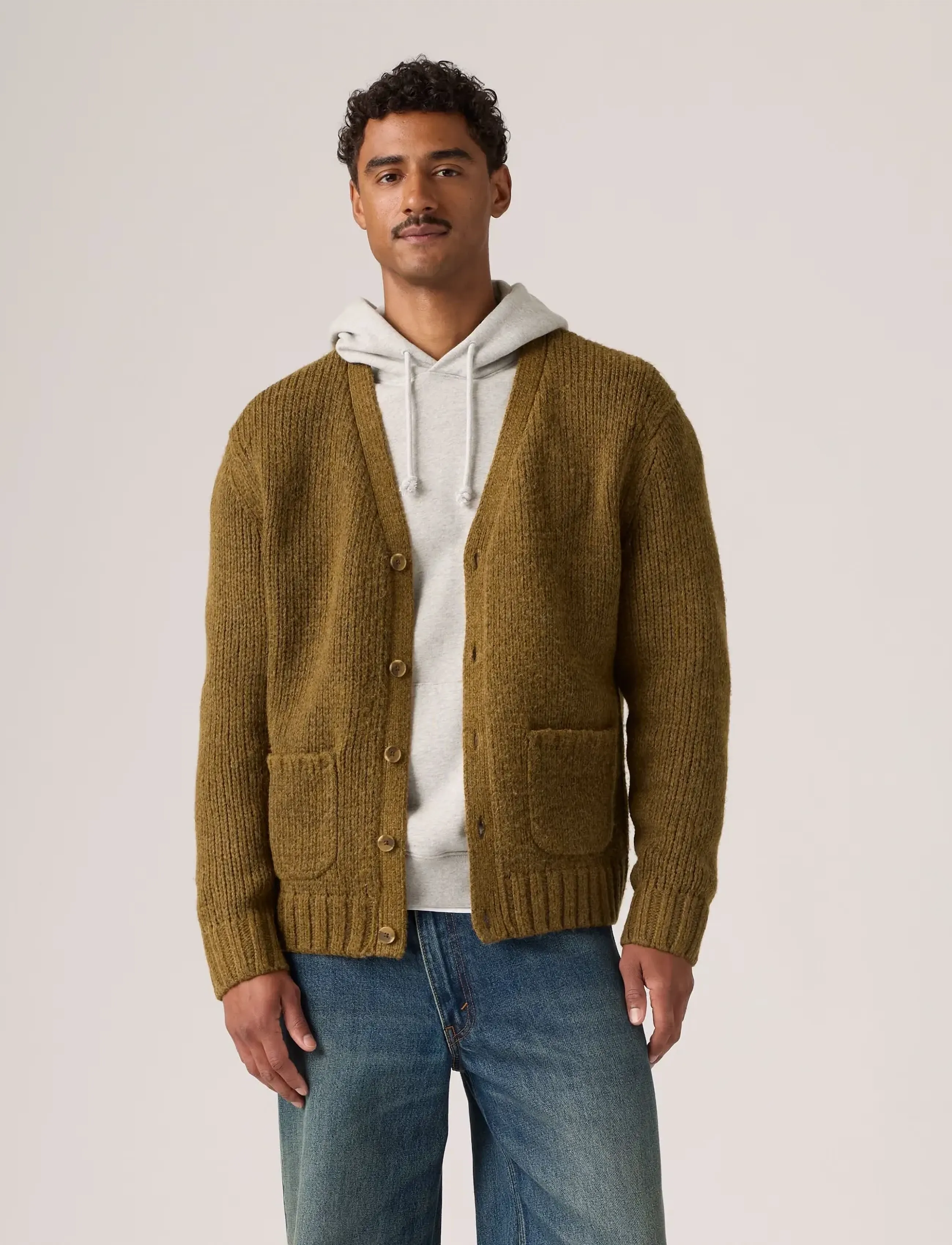 Levi's® - MAMMOTH CARDIGAN FOXTROT BROWN - neutrals - 3