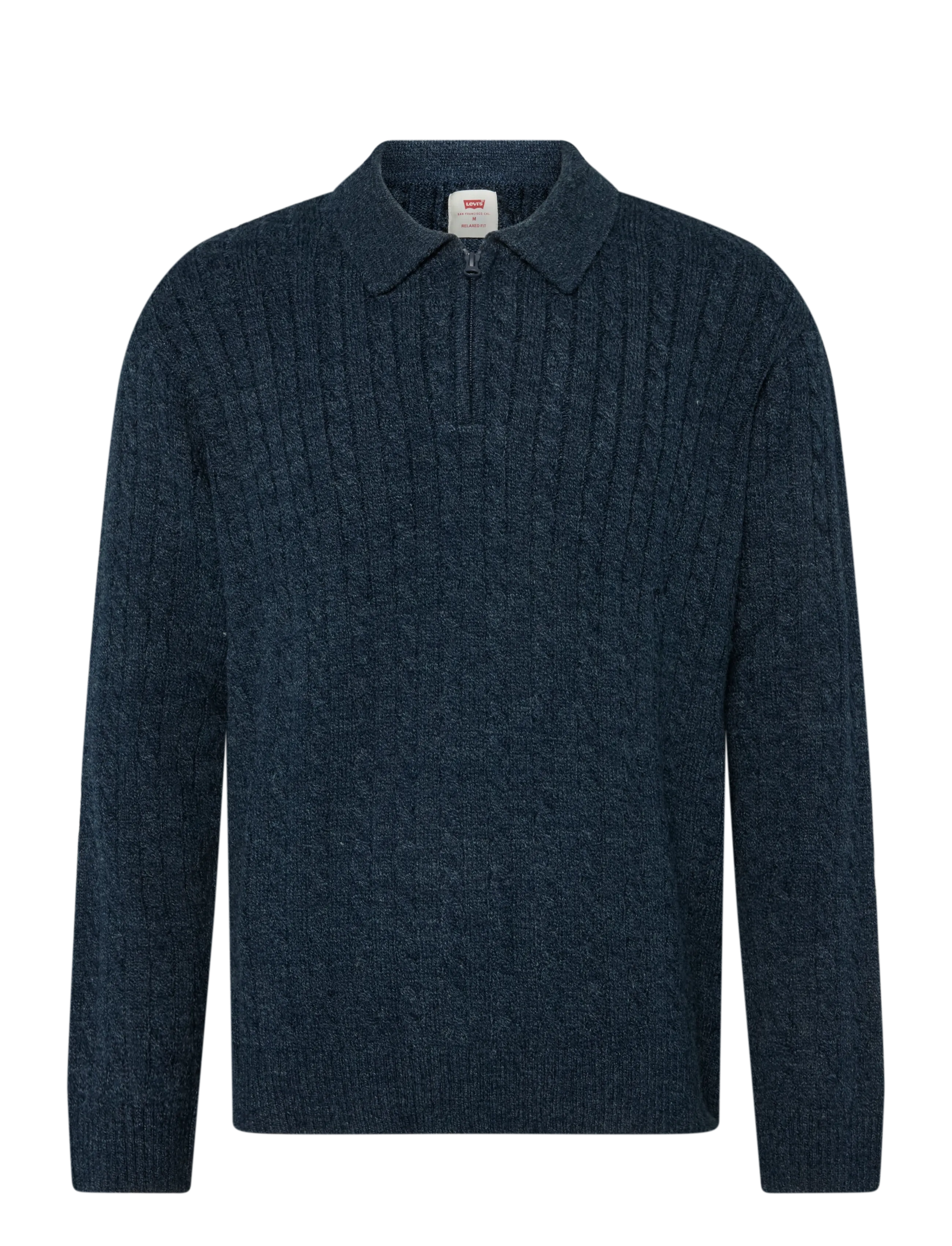 Levi's® MASON COLLARED QUARTER ZIP WIN - Kleidung - BLUES / navy