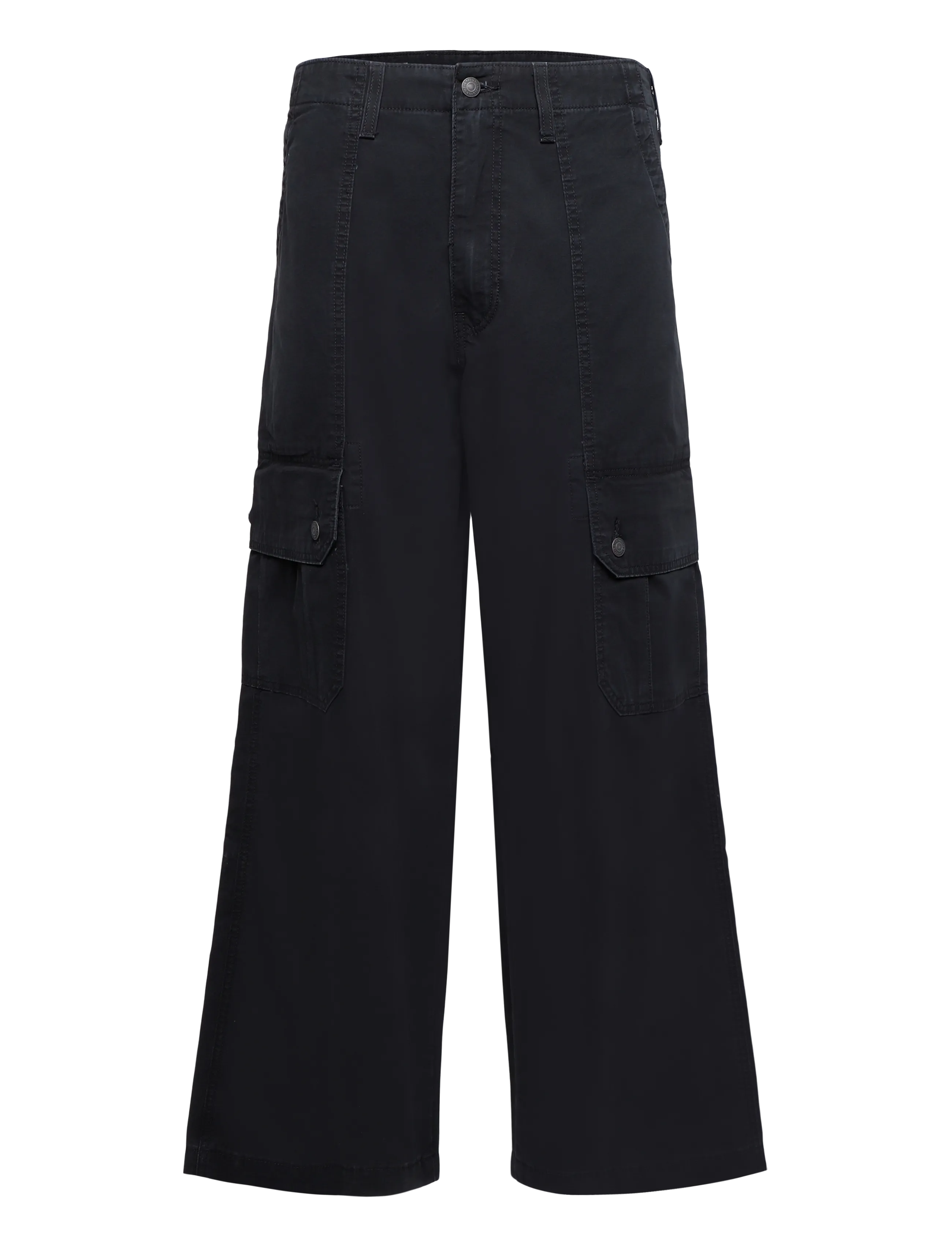 Levi's® EXTRA BAGGY CARGO MINERAL BLAC - Hosen - BLACKS / black