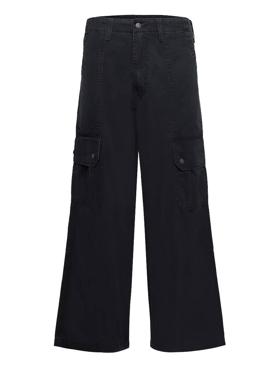 Levi's® - EXTRA BAGGY CARGO MINERAL BLAC - blacks - 0