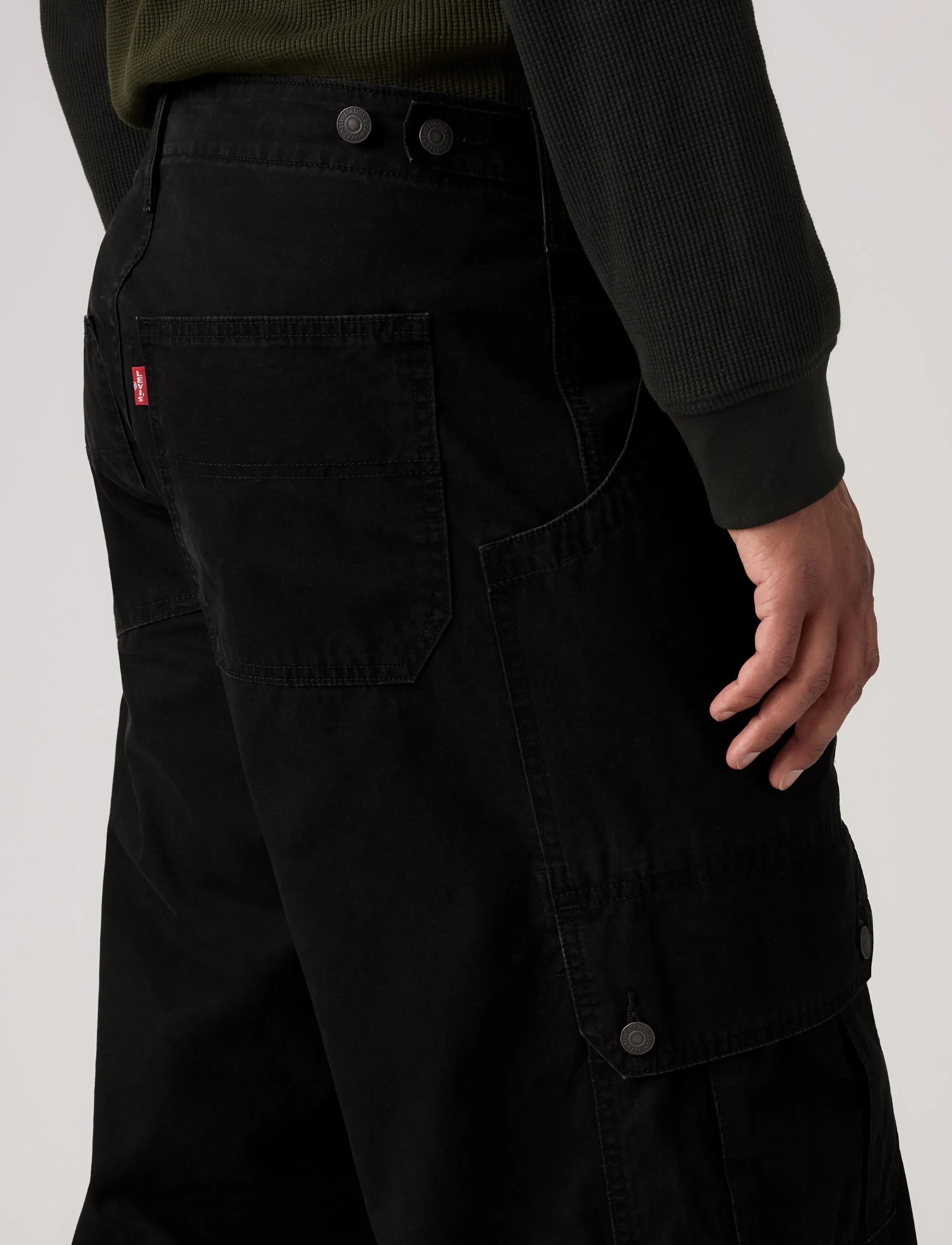 LEVIS ® Extra Baggy Cargo Mineral Blac cargobyxor herr – bild 5