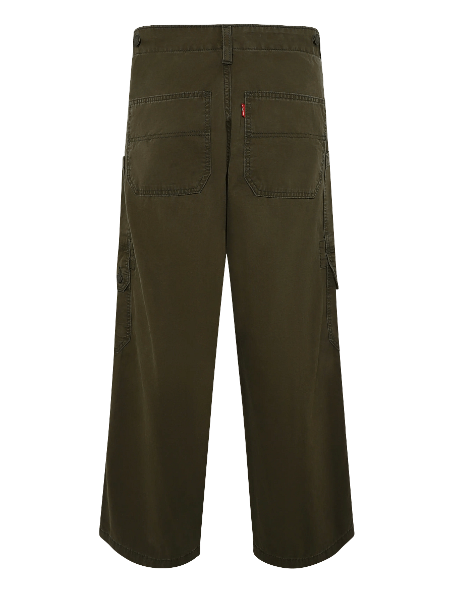 Levi's® - EXTRA BAGGY CARGO KOMODO GREEN - cargohosen - browns - 1