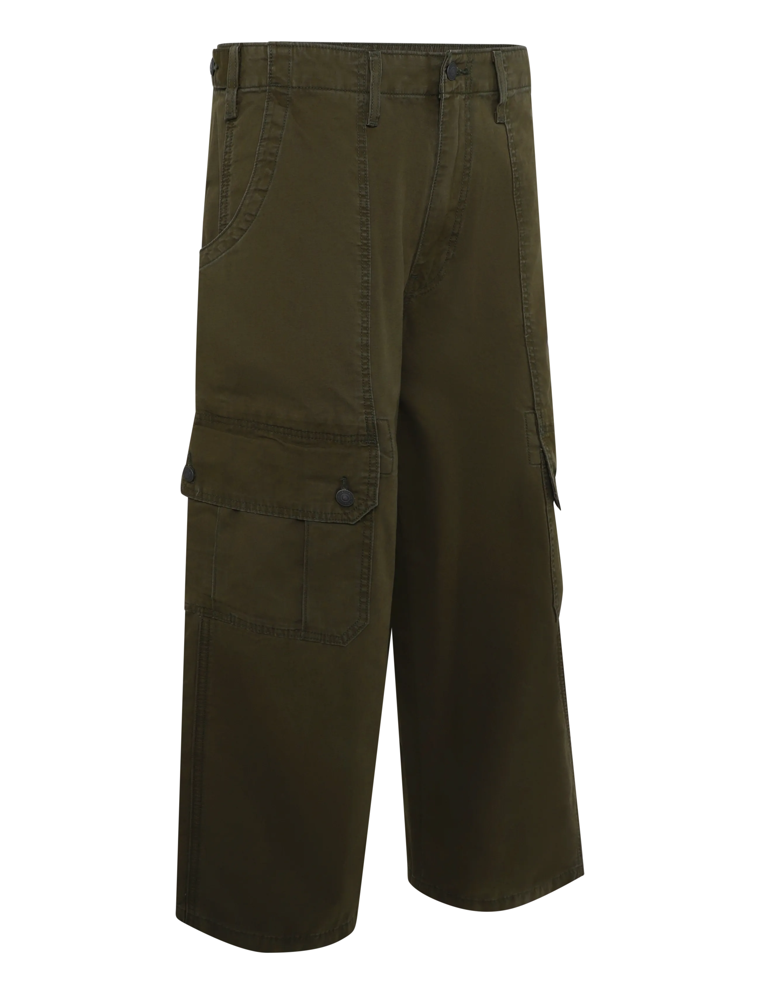 Levi's® - EXTRA BAGGY CARGO KOMODO GREEN - cargobyxor - browns - 3