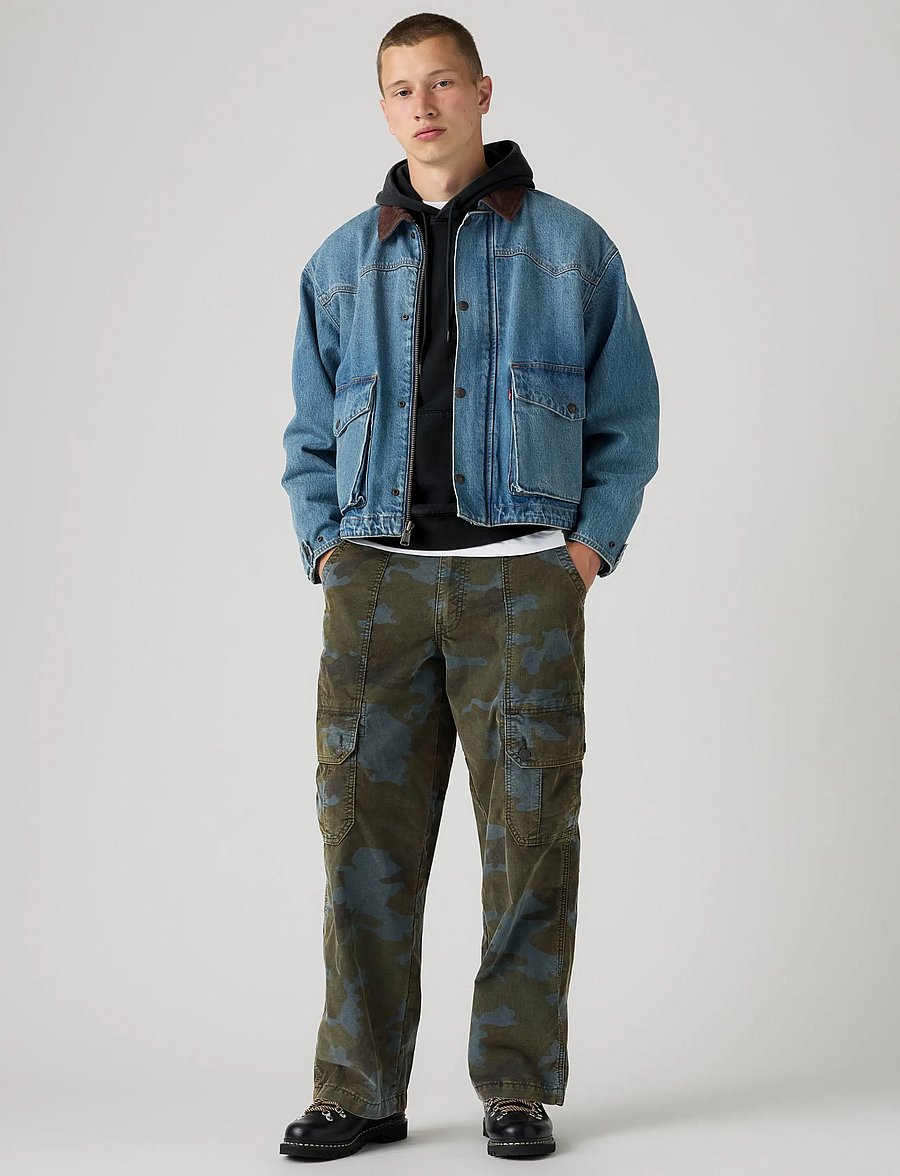 Levi's® - EXTRA BAGGY CARGO BRADY GRAY S - cargo-püksid - multi-color - 0