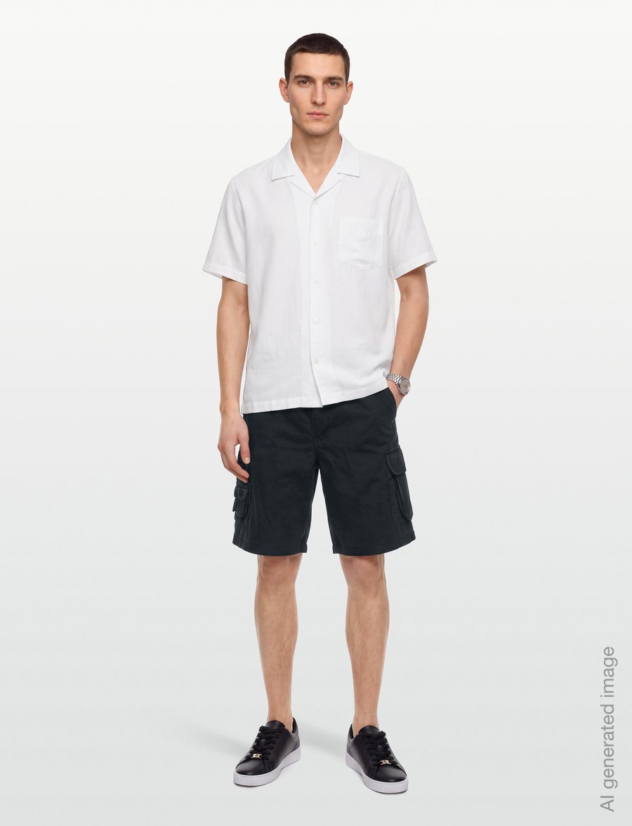 Levi's® - FISHING CARGO SHORTS MINERAL B - cargoshorts - blacks - 0