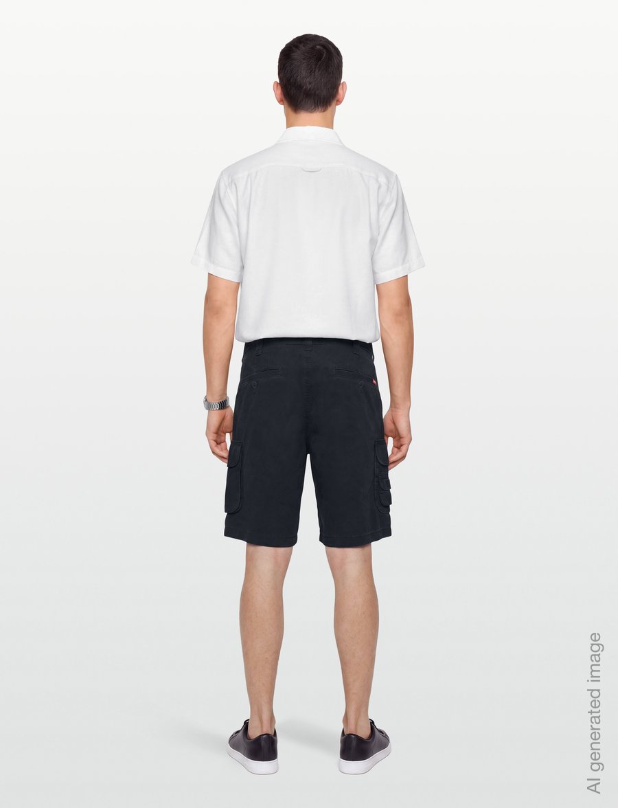 Levi's® - FISHING CARGO SHORTS MINERAL B - cargoshorts - blacks - 4