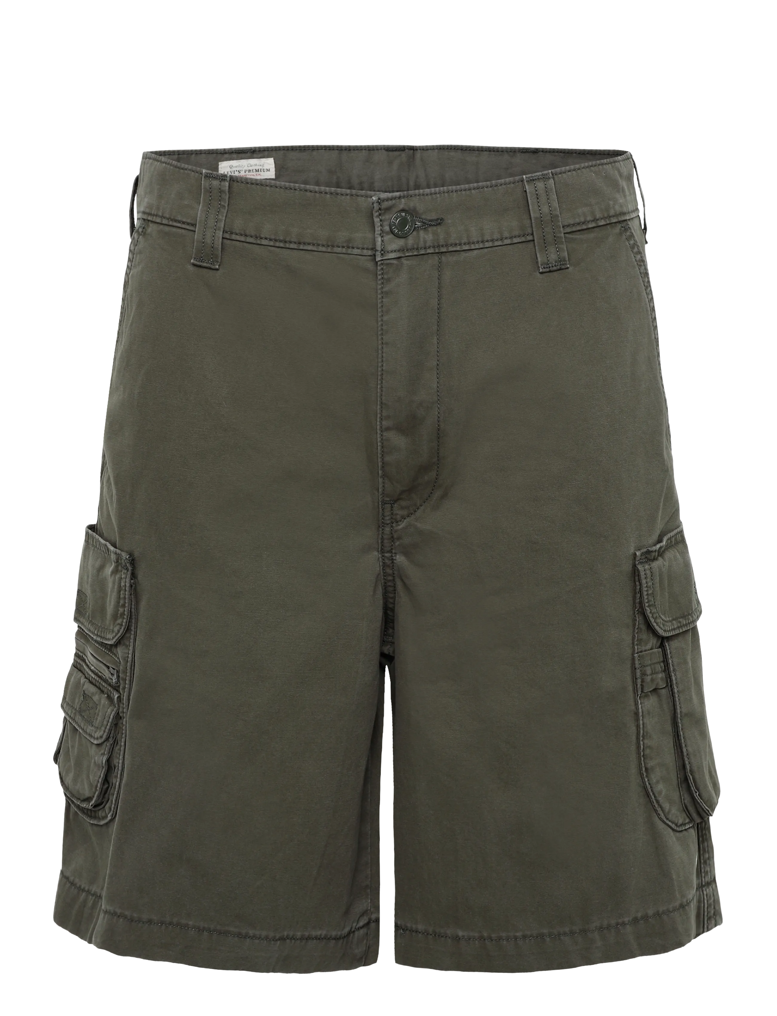 Levi's® FISHING CARGO SHORTS KOMODO GR - Cargo shorts - BROWNS / khaki/green