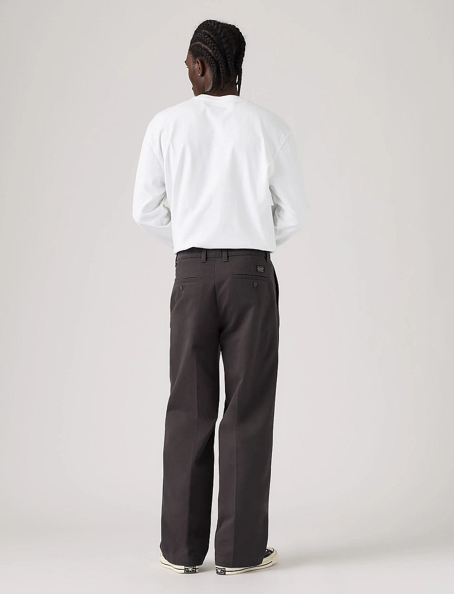 Levi's® - LOOSE PLTD WORK CHINO PITBULL - chinos - greys - 4