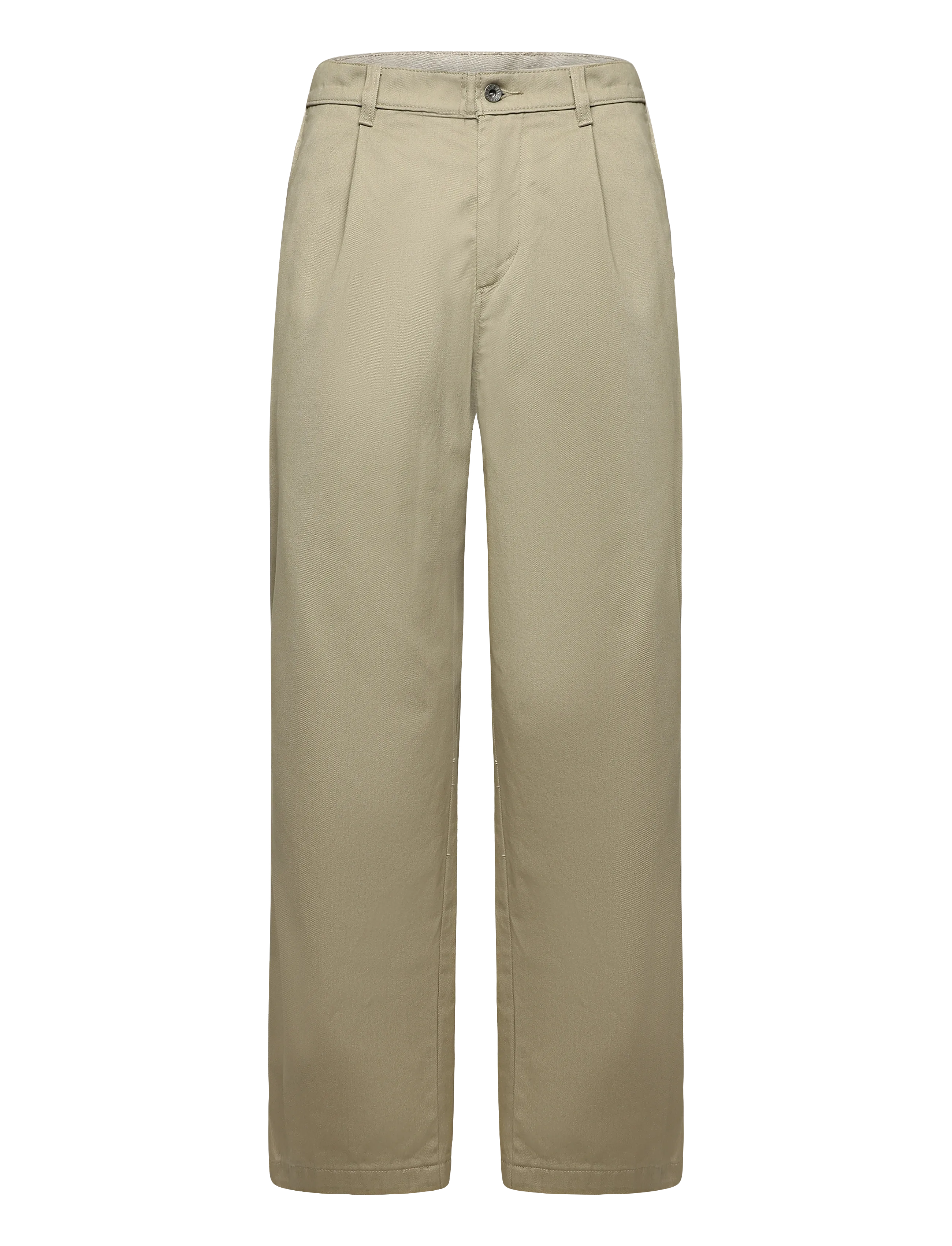 Levi's® LOOSE PLTD WORK CHINO TREE HOU - Trousers - TANS / beige