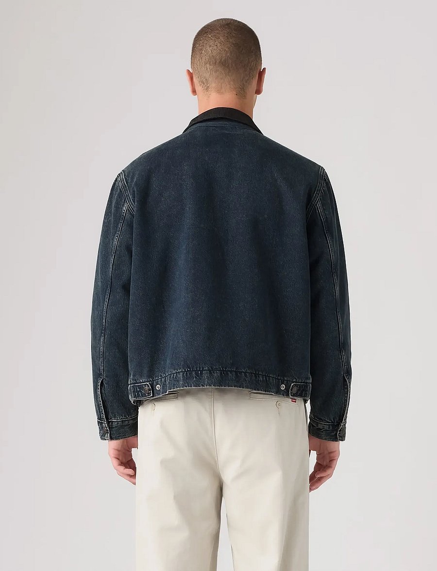 Levi's® - CASTRO FULL ZIP LINED DARK BLU - herbstjacken - blues - 5