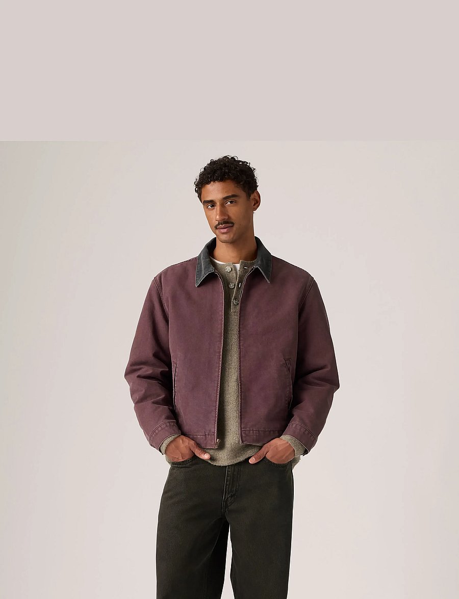 Levi's® - CASTRO FULL ZIP LINED ALLSPICE - fodrade jeansjackor - browns - 3