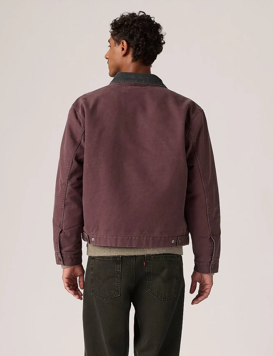 Levi's® - CASTRO FULL ZIP LINED ALLSPICE - fodrade jeansjackor - browns - 4