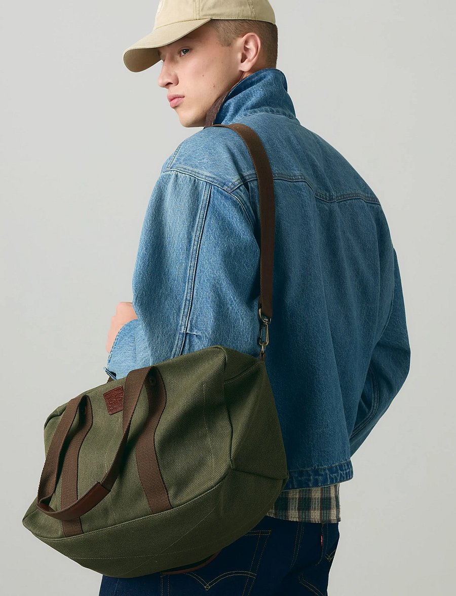 Levi's® - MENS HERITAGE DUFFLE ROSIN - reisetaschen - blackst - 4