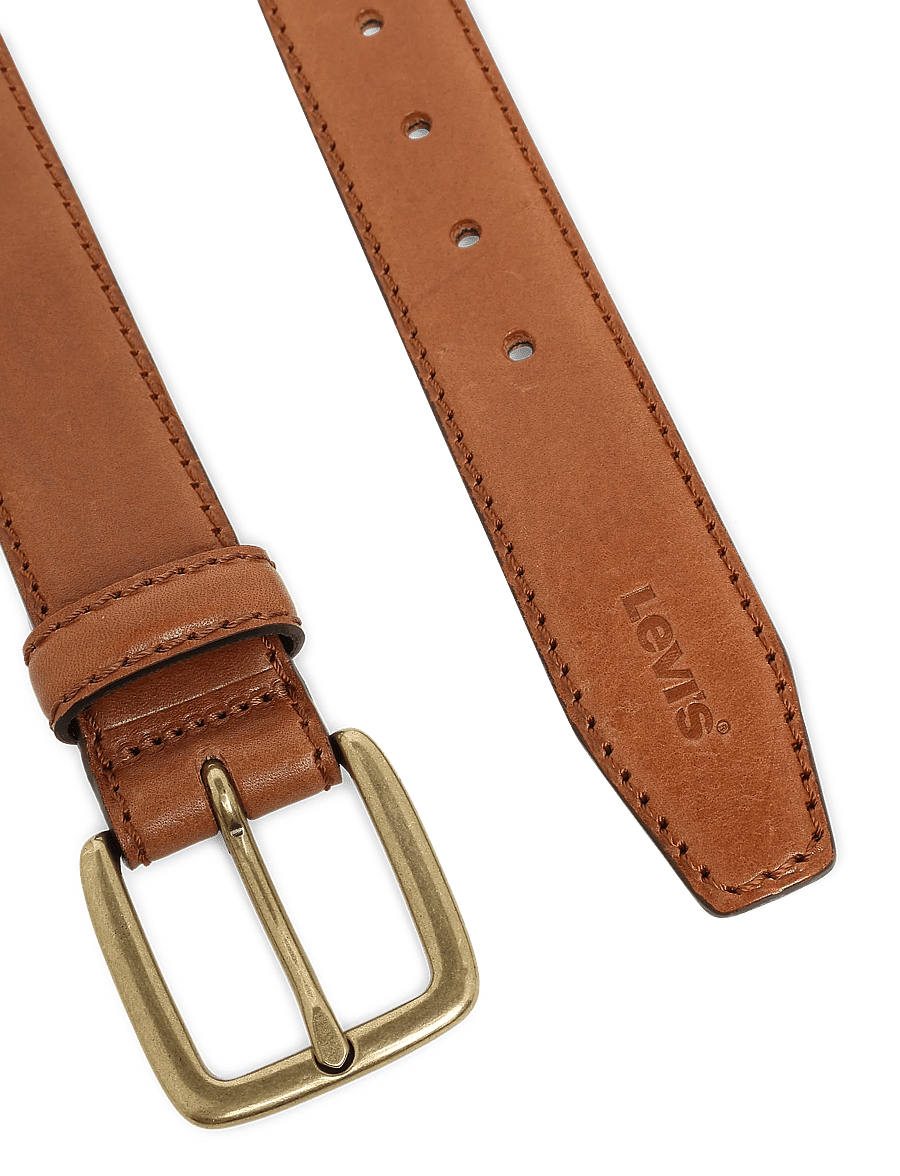Levi's® - FINN FEATHER EDGE BELT MOCHA B - classic belts - browns - 1