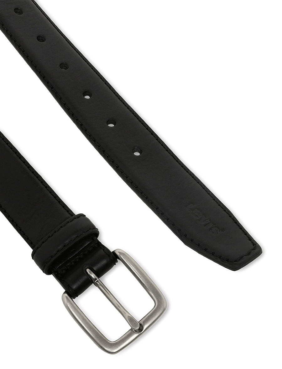 Levi's® - FINN FEATHER EDGE BELT CAVIAR - klassiska skärp - blacks - 1