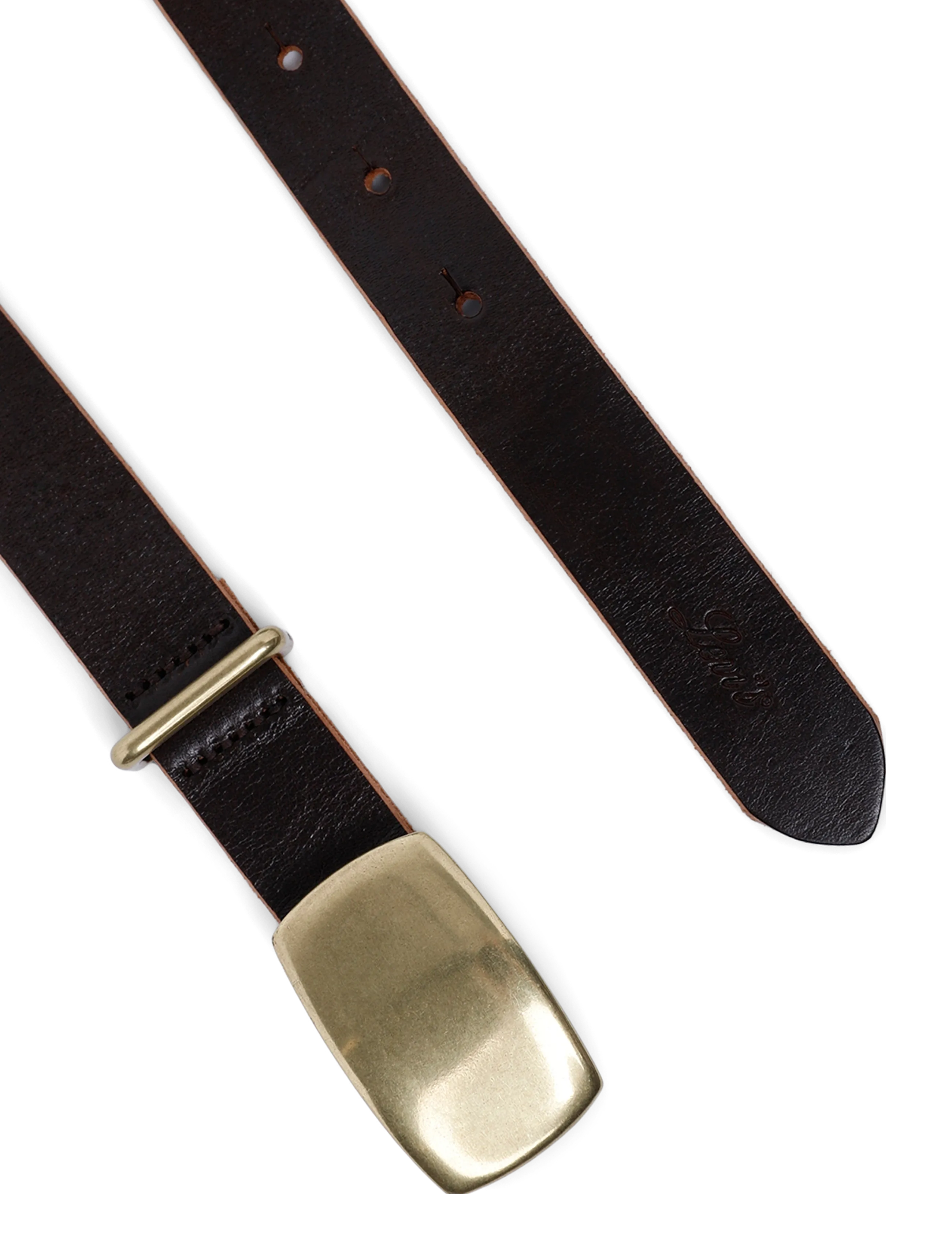 Levi's® - RYDER PLAQUE BUCKLE BELT CAVIA - blacks - 1