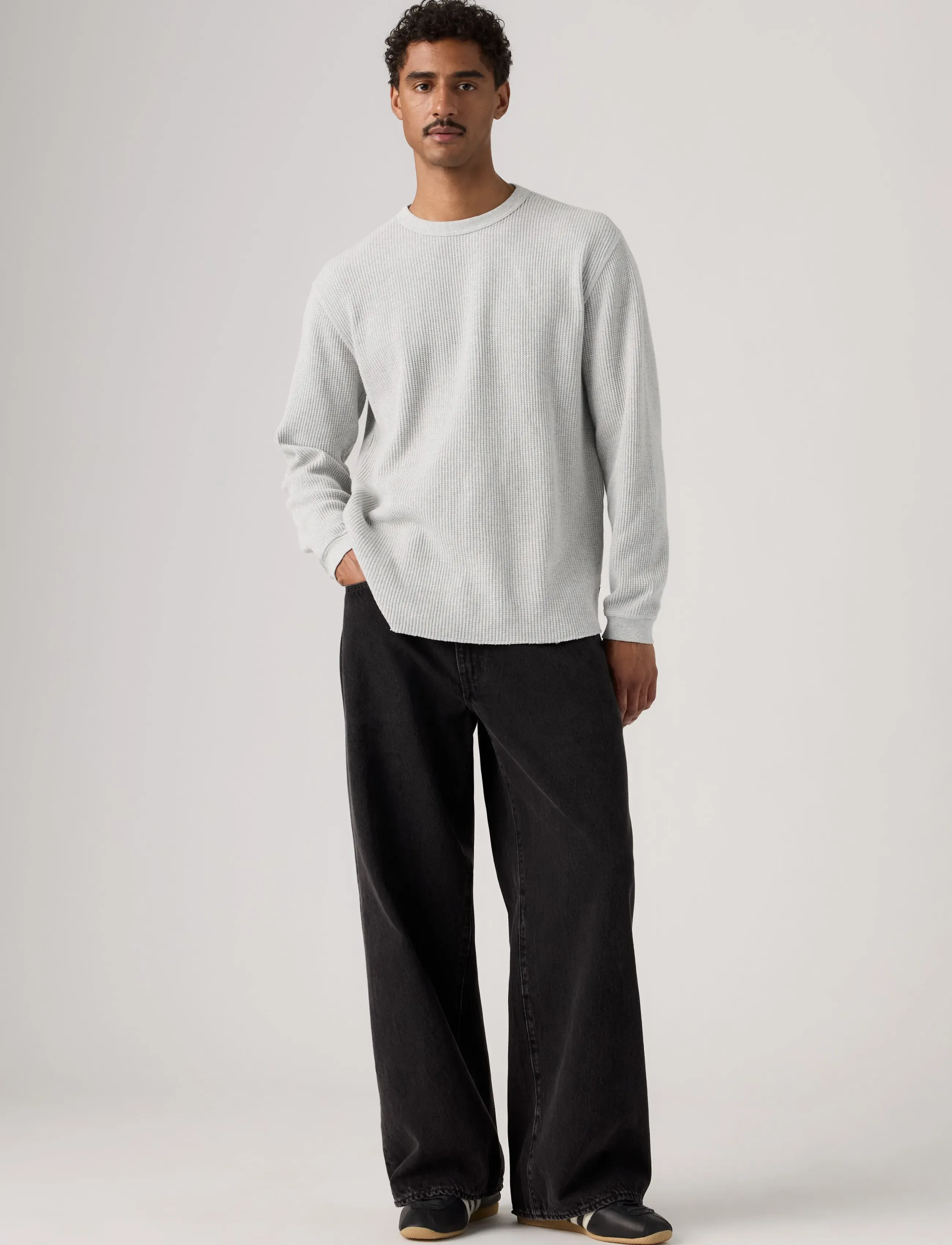 Levi's® BAGGY WIDE LEG BETTER TIMES - Streetwear - BLACKS / black