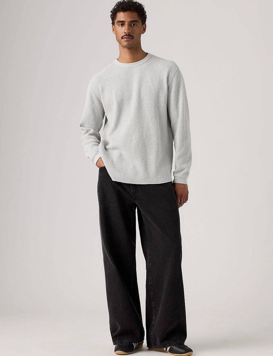 Levi's® - BAGGY WIDE LEG BETTER TIMES - weite jeans - blacks - 0