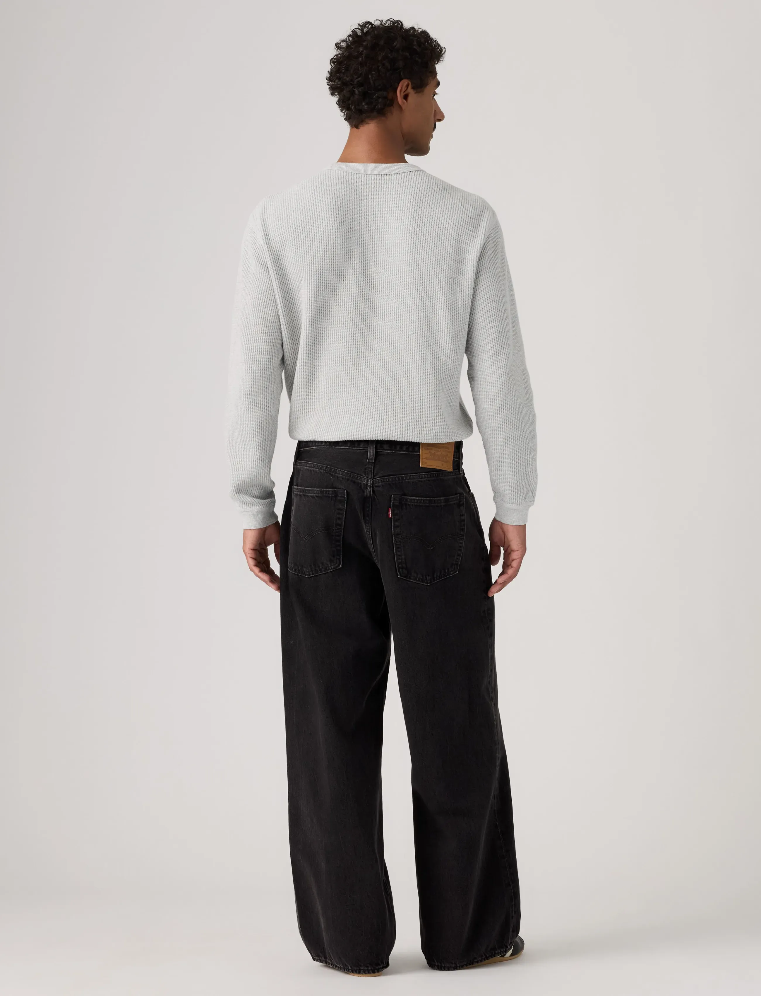 Levi's® - BAGGY WIDE LEG BETTER TIMES - weite jeans - blacks - 4