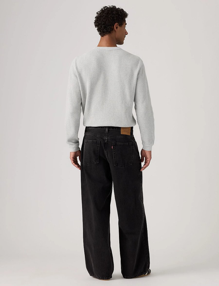 Levi's® - BAGGY WIDE LEG BETTER TIMES - weite jeans - blacks - 4