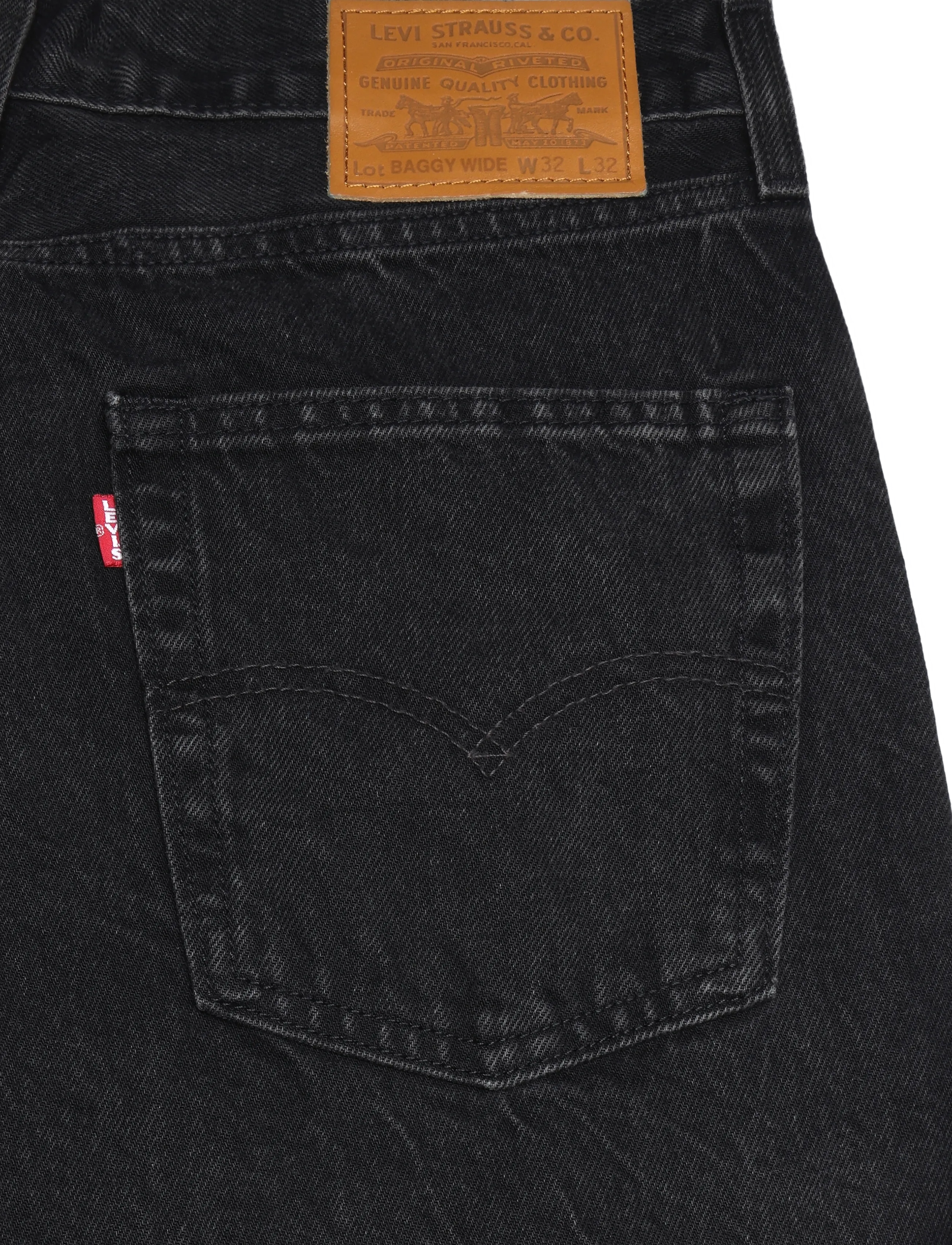 Levi's® - BAGGY WIDE LEG BETTER TIMES - loose jeans - blacks - 4