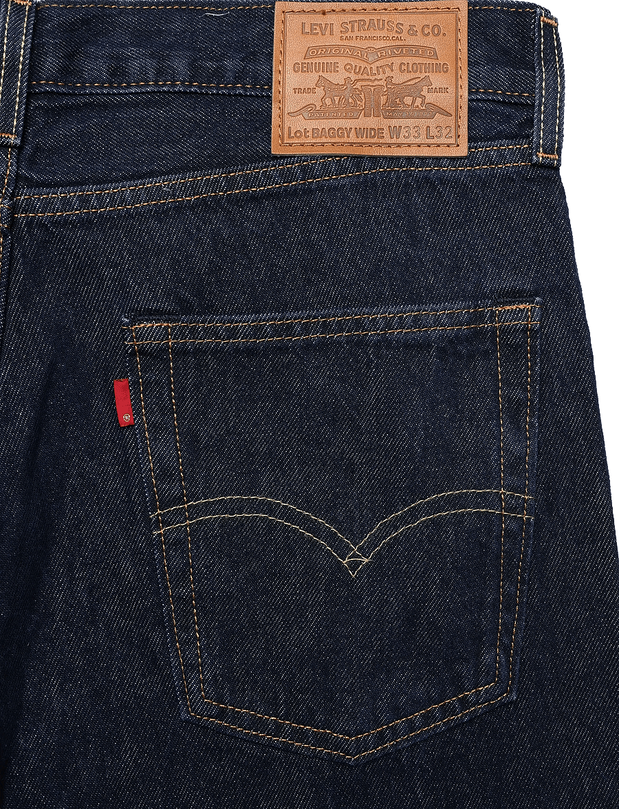 Levi's® - BAGGY WIDE LEG WISH AWAY - loose jeans - dark indigo - flat finish - 4
