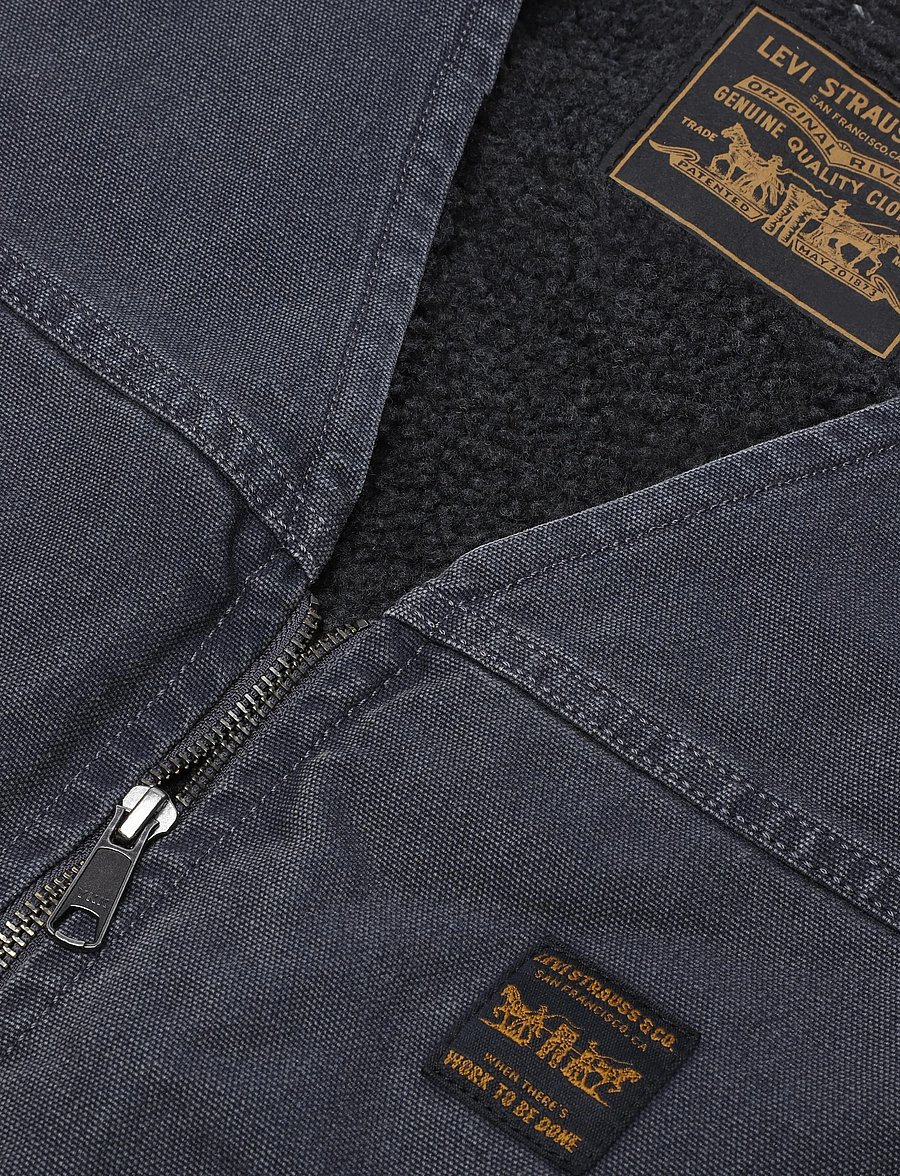 Levi's® - SARATOGA VEST DUO PERISCOPE BR - västar - blacks - 2