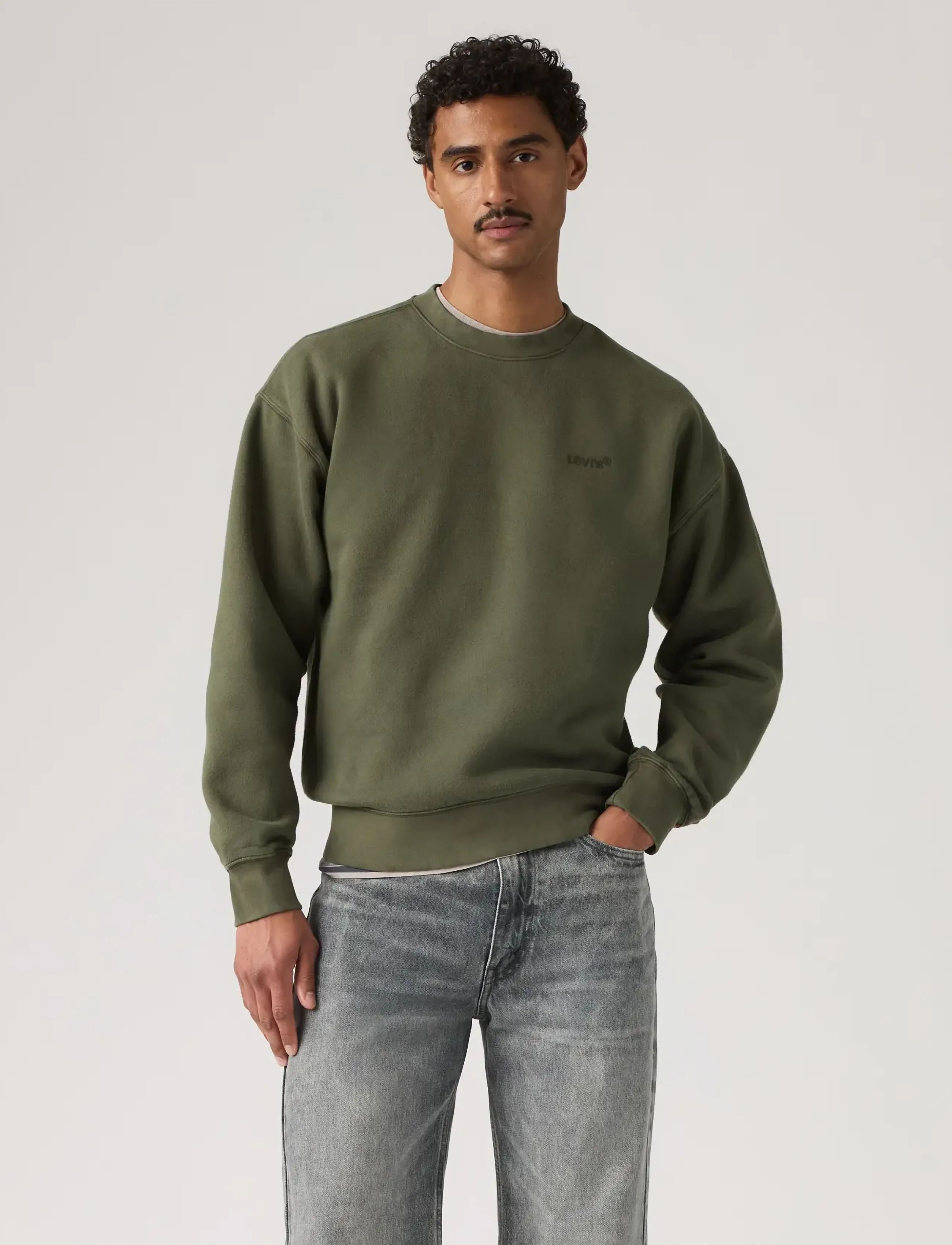 LEVIS ® Authentic Crewneck Sweatshirt herr – bild 2