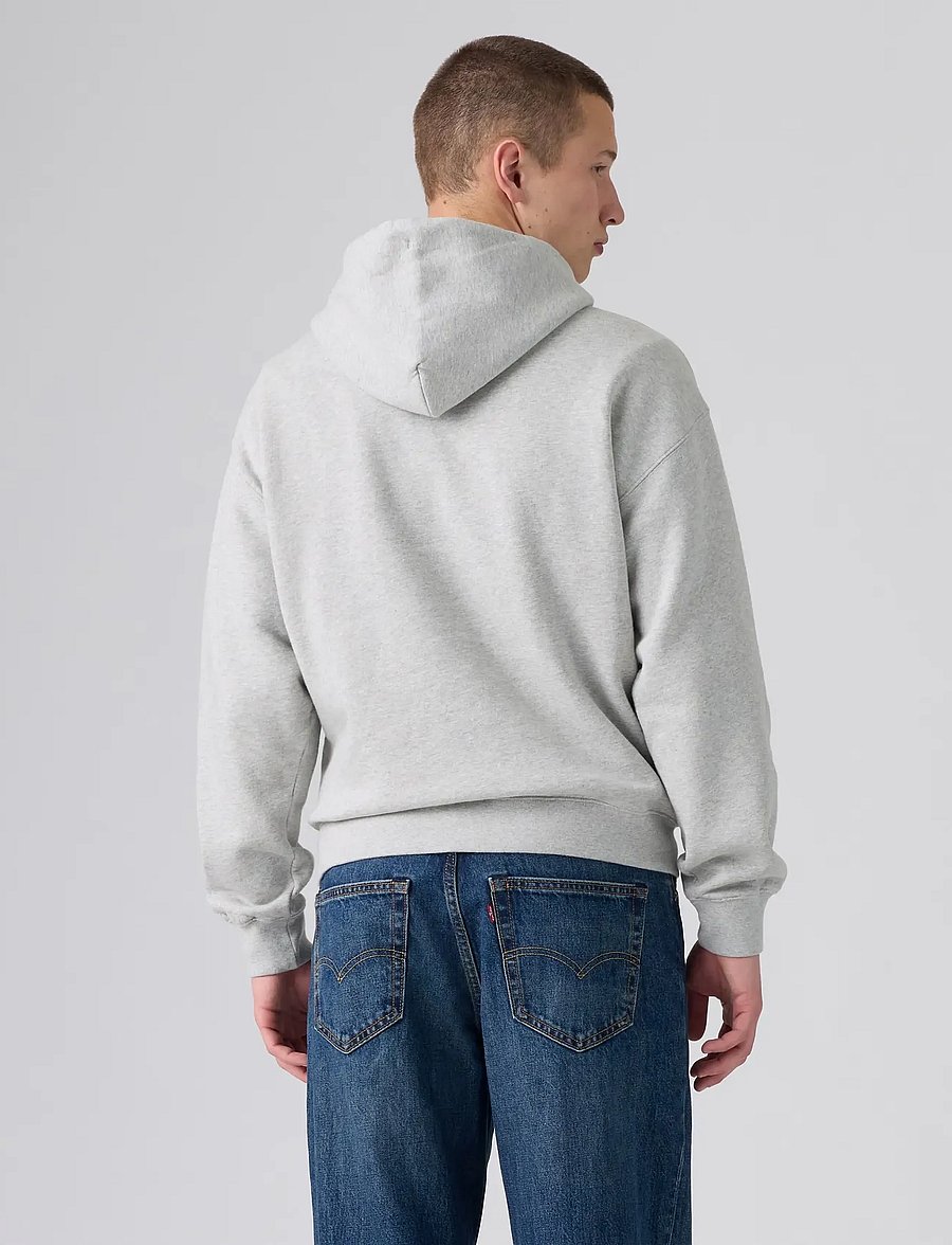 Levi's® - AUTHENTIC PO HOODIE LIGHT GRAY - hoodies - neutrals - 4