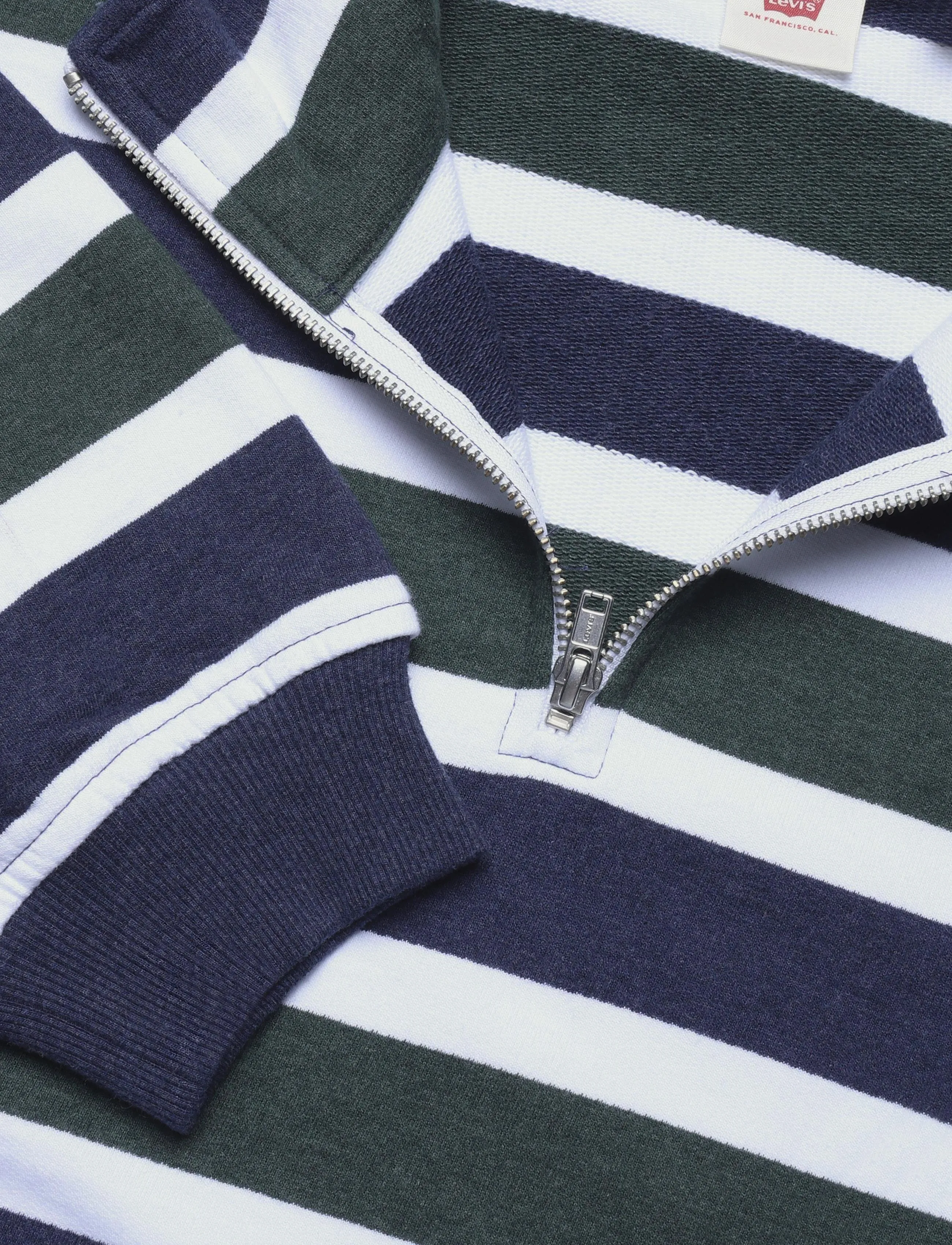 Levi's® - CAMERON 1/4 ZIP KOBY STRIPE KO - halfzip strik - multi-color - 2