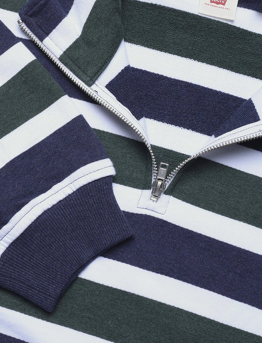 Levi's® - CAMERON 1/4 ZIP KOBY STRIPE KO - halfzip strik - multi-color - 2