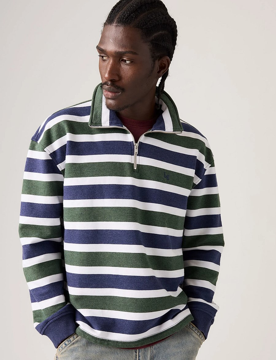 Levi's® - CAMERON 1/4 ZIP KOBY STRIPE KO - dressipluusid - multi-colorq - 0