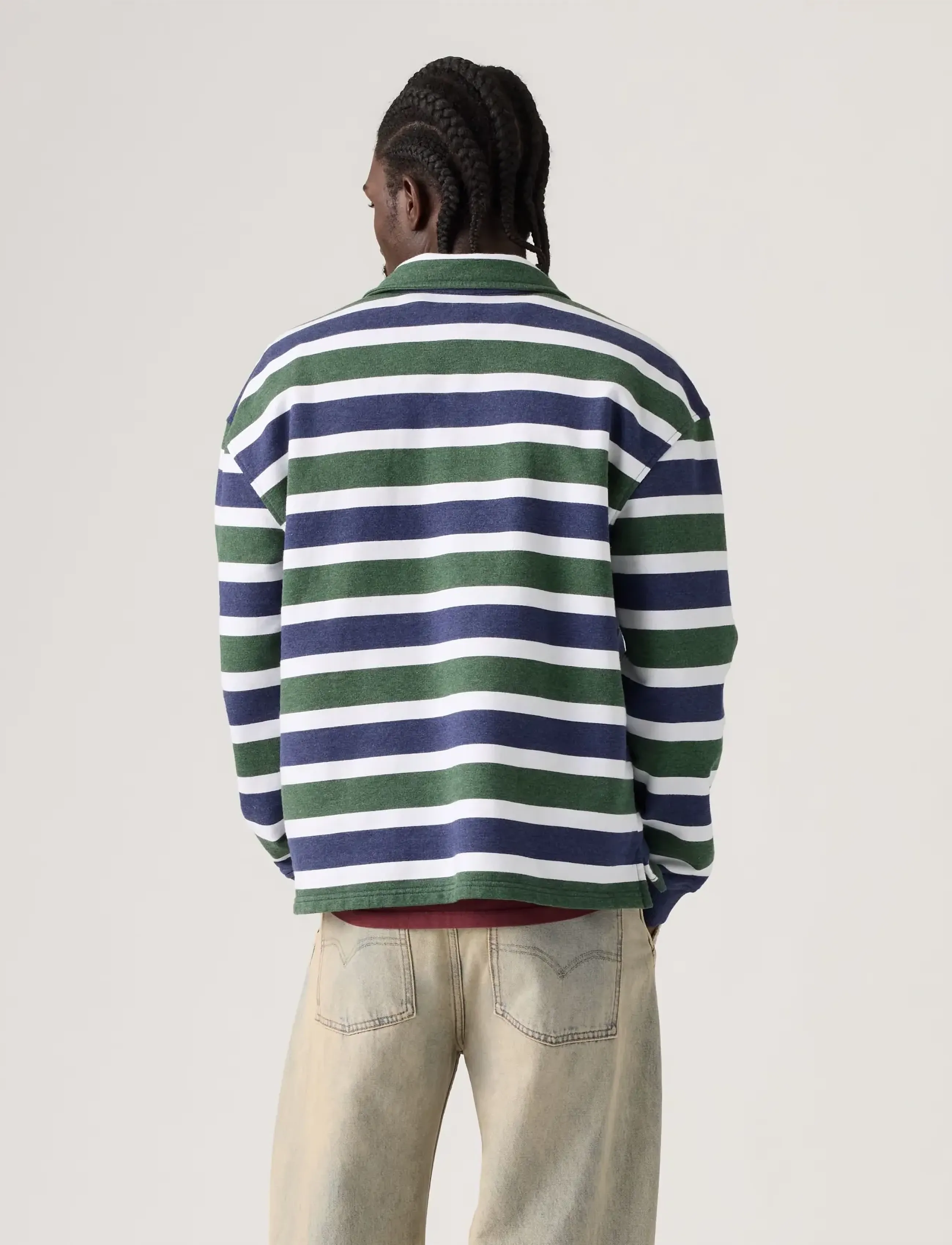 Levi's® - CAMERON 1/4 ZIP KOBY STRIPE KO - dressipluusid - multi-colorq - 5