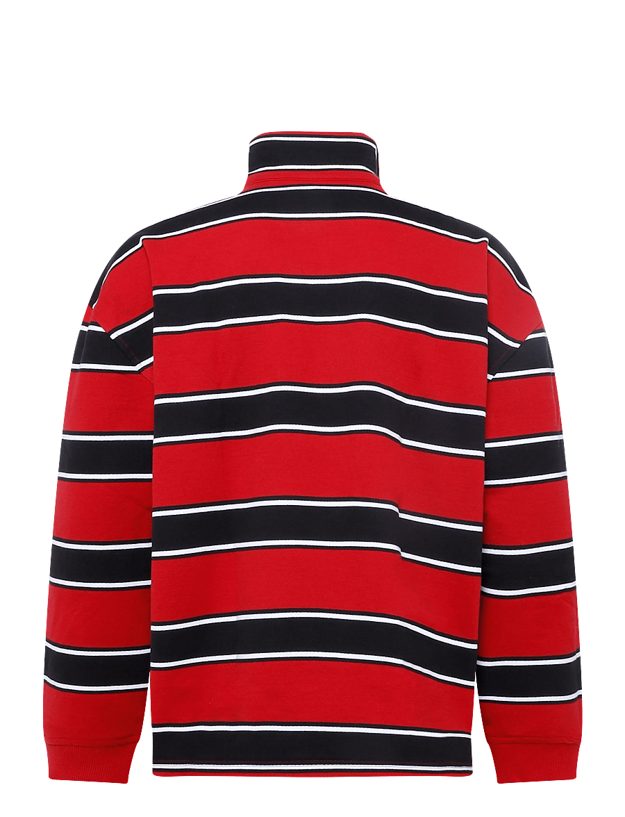 Levi's® - CAMERON 1/4 ZIP HAMERSLEY STRI - halfzip strik - reds - 1
