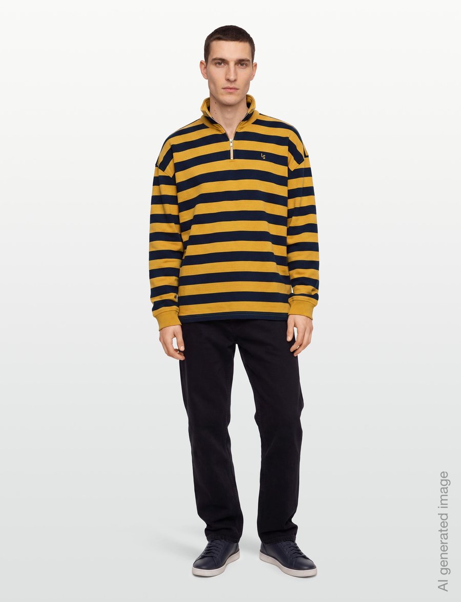 Levi's® - CAMERON 1/4 ZIP POLLARD STRIPE - halfzip strik - multi-color - 0