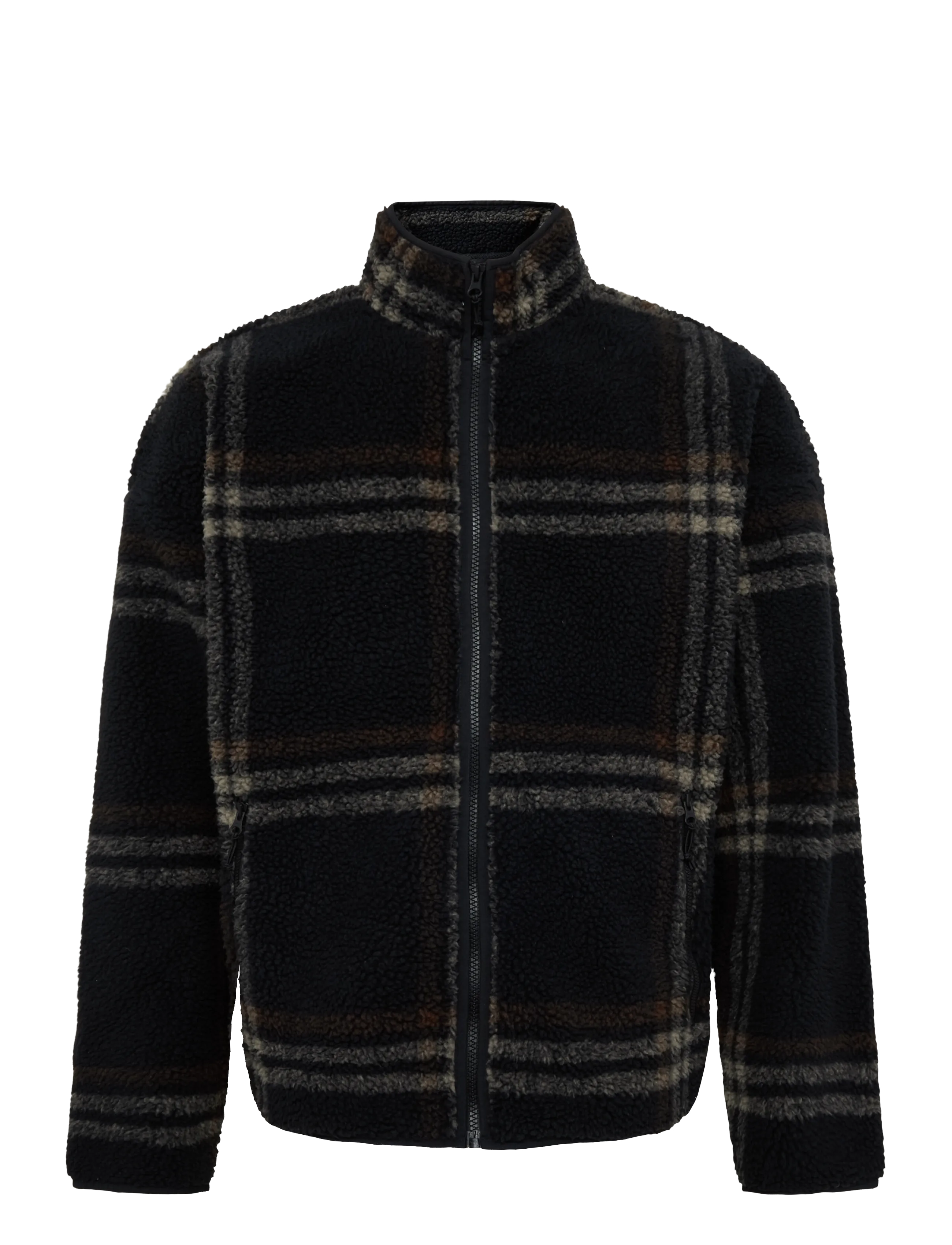 Levi's® - NOLAN SHERPA FULL ZIP VILJA WI - sügisjoped - browns - 1