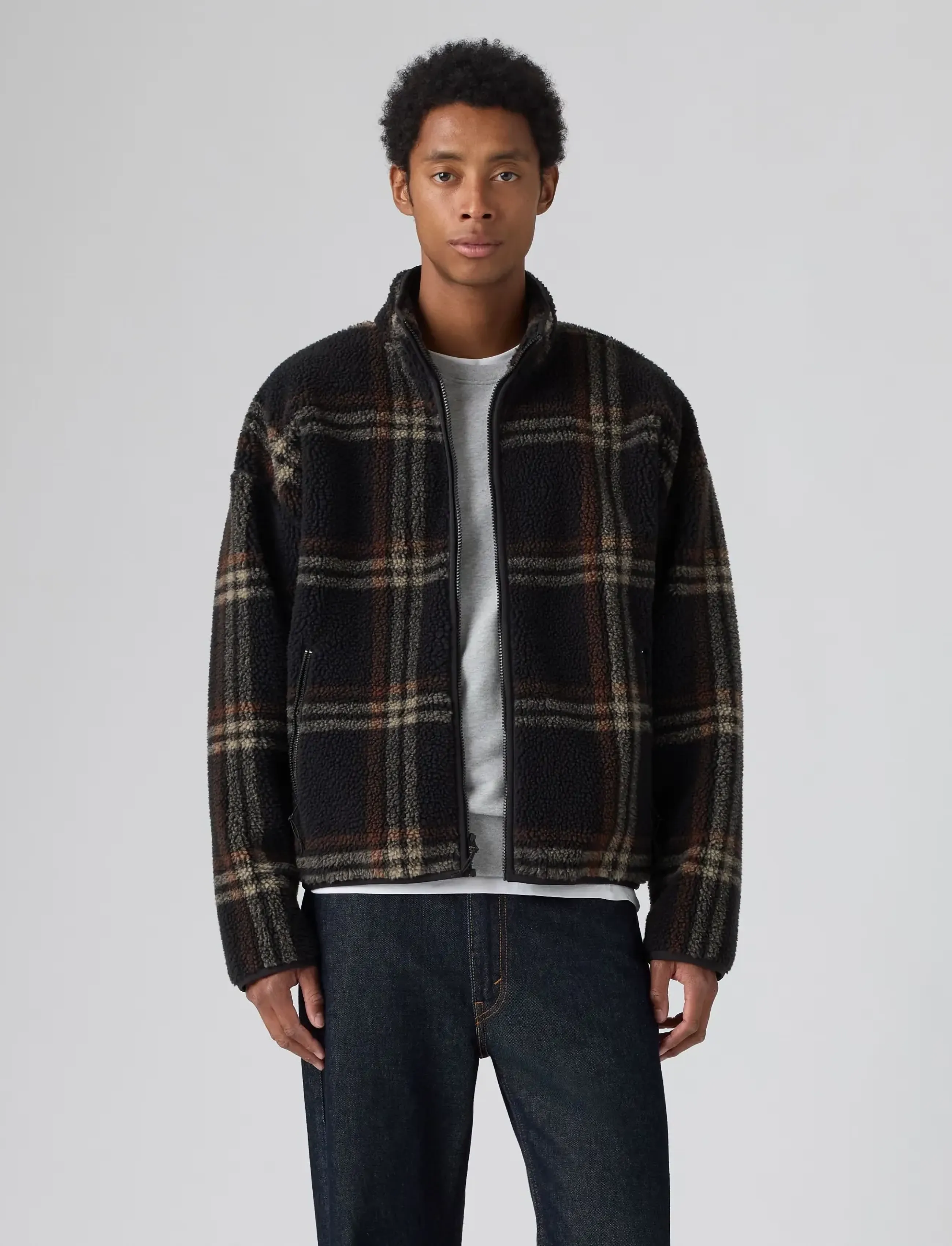 LEVIS ® Fleecejacka 'Nolan' herr – bild 3