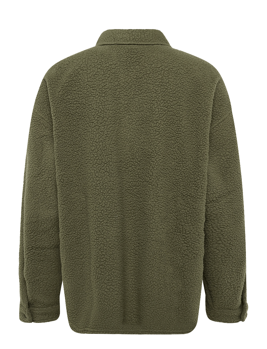 Levi's® - SHERPA SOFT WORKER OLIVE NIGHT - fleece-pullover - greens - 2